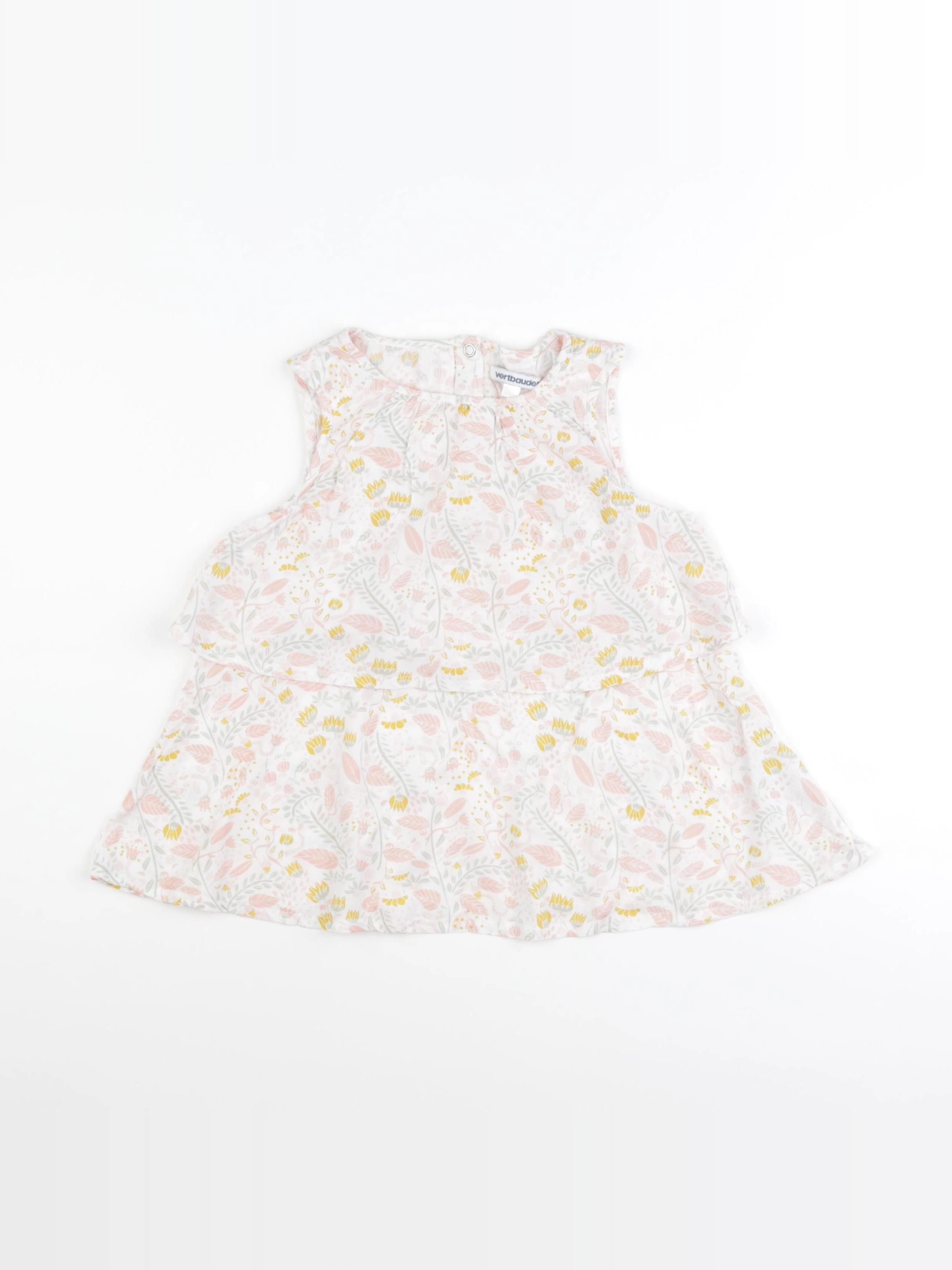 Vertbaudet - robe rose - 36 mois