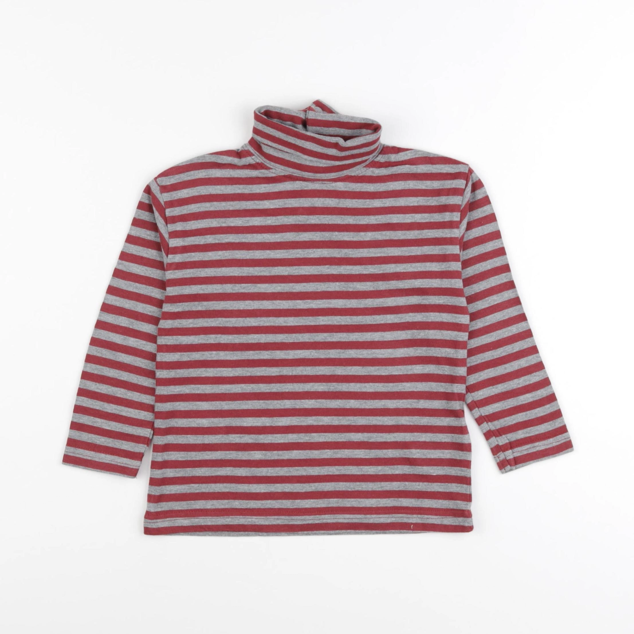 Vertbaudet - sous-pull rouge - 3 ans