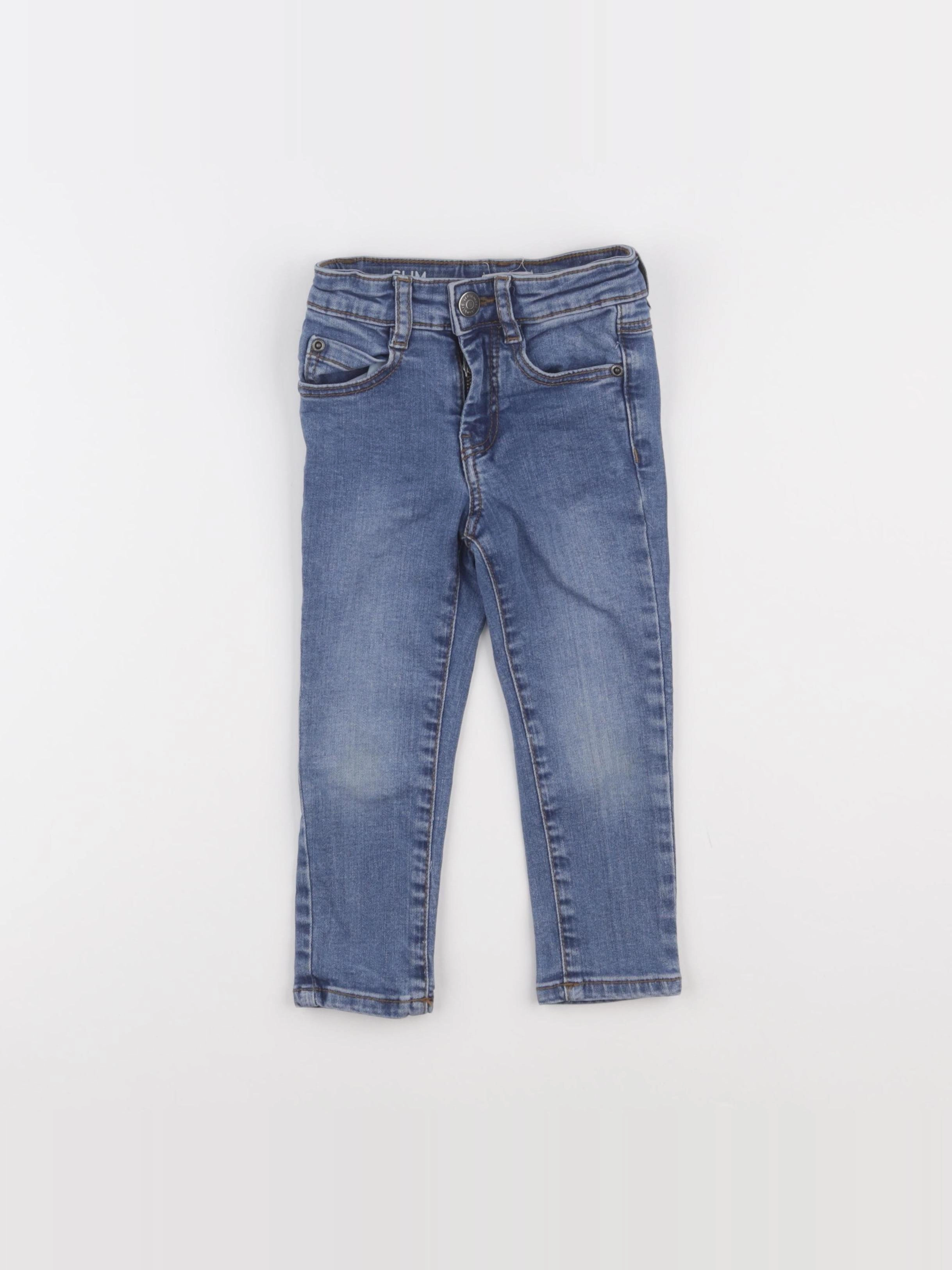 Vertbaudet - jean bleu - 2 ans