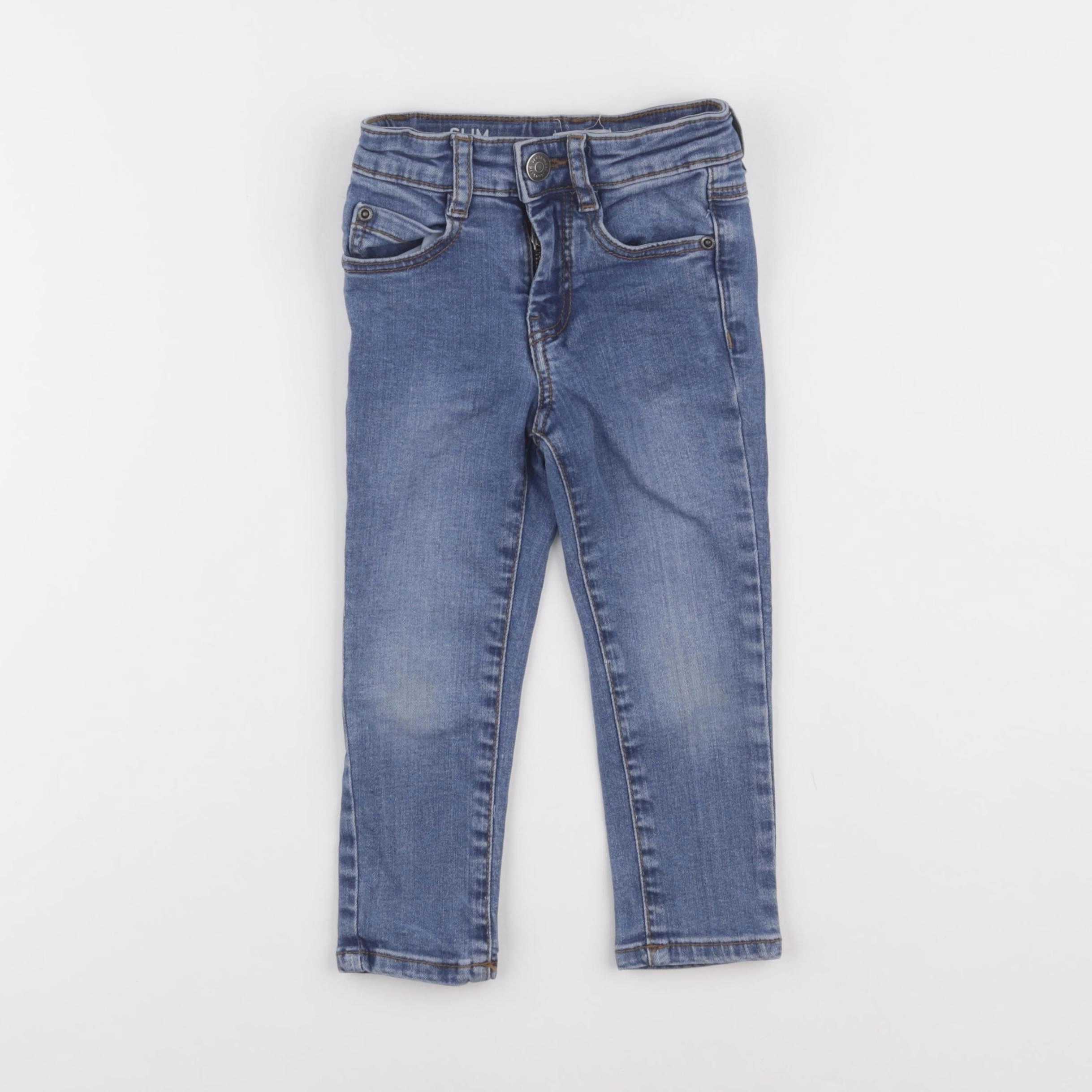 Vertbaudet - jean bleu - 2 ans