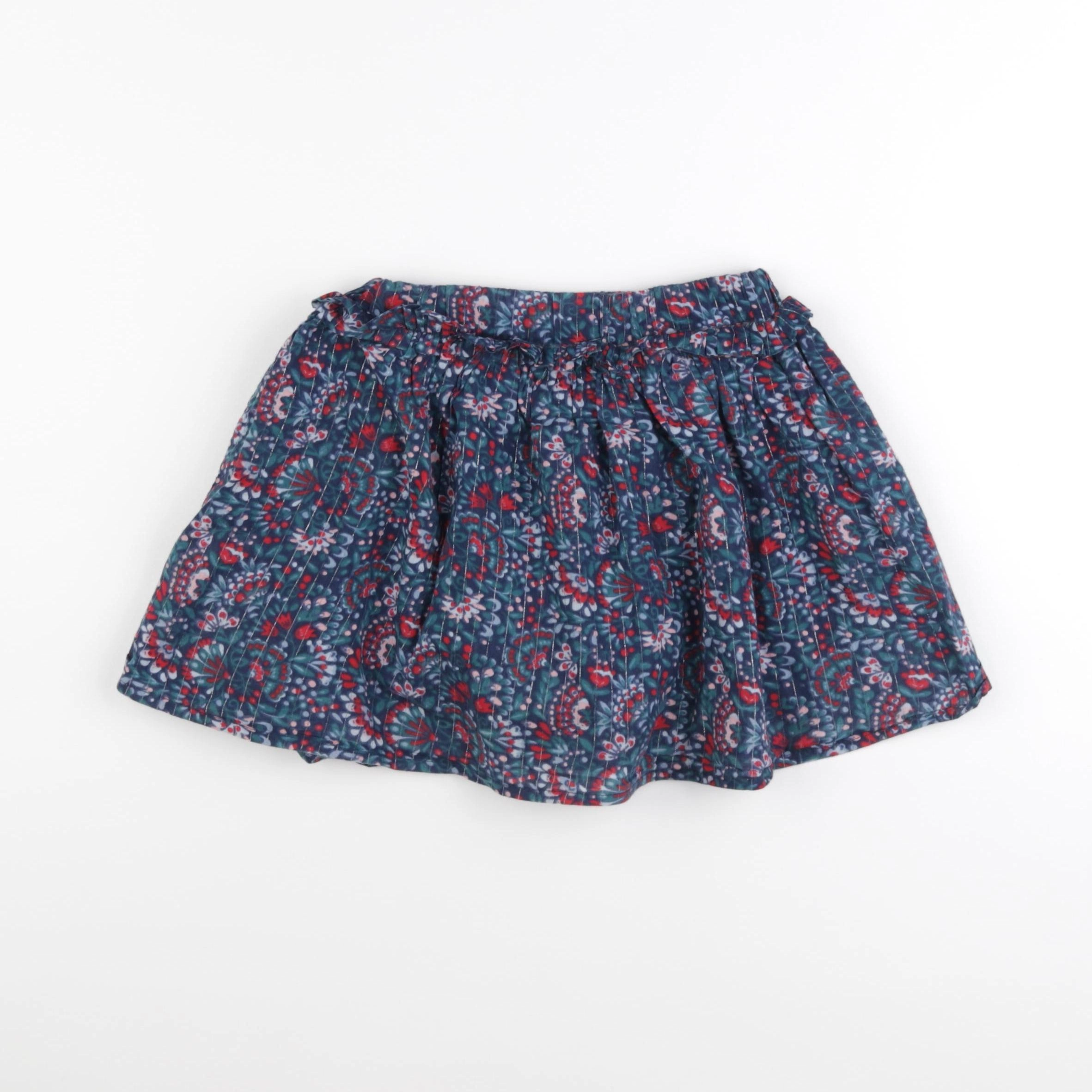 Vertbaudet - jupe multicolore - 5 ans