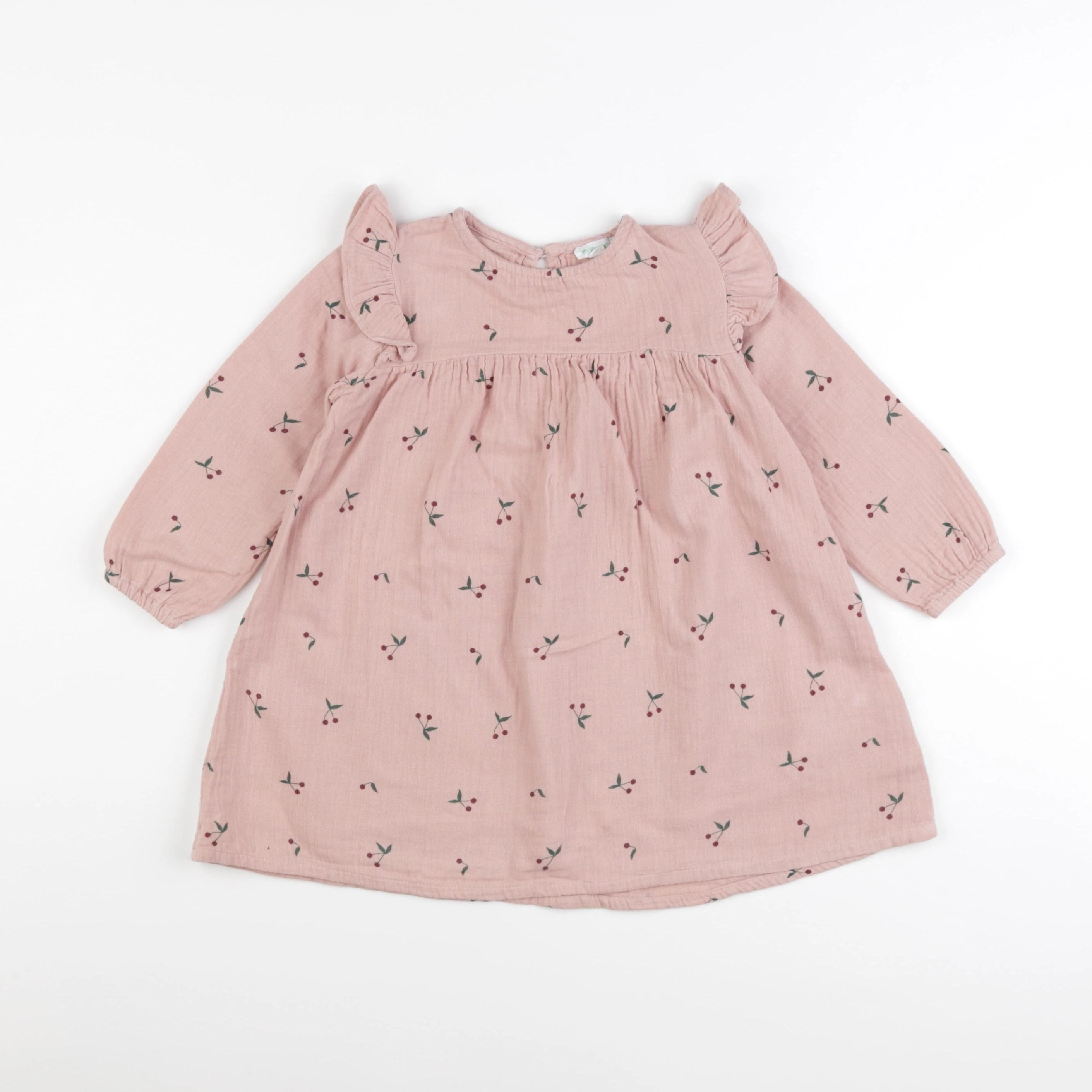 Vertbaudet - robe rose - 3 ans