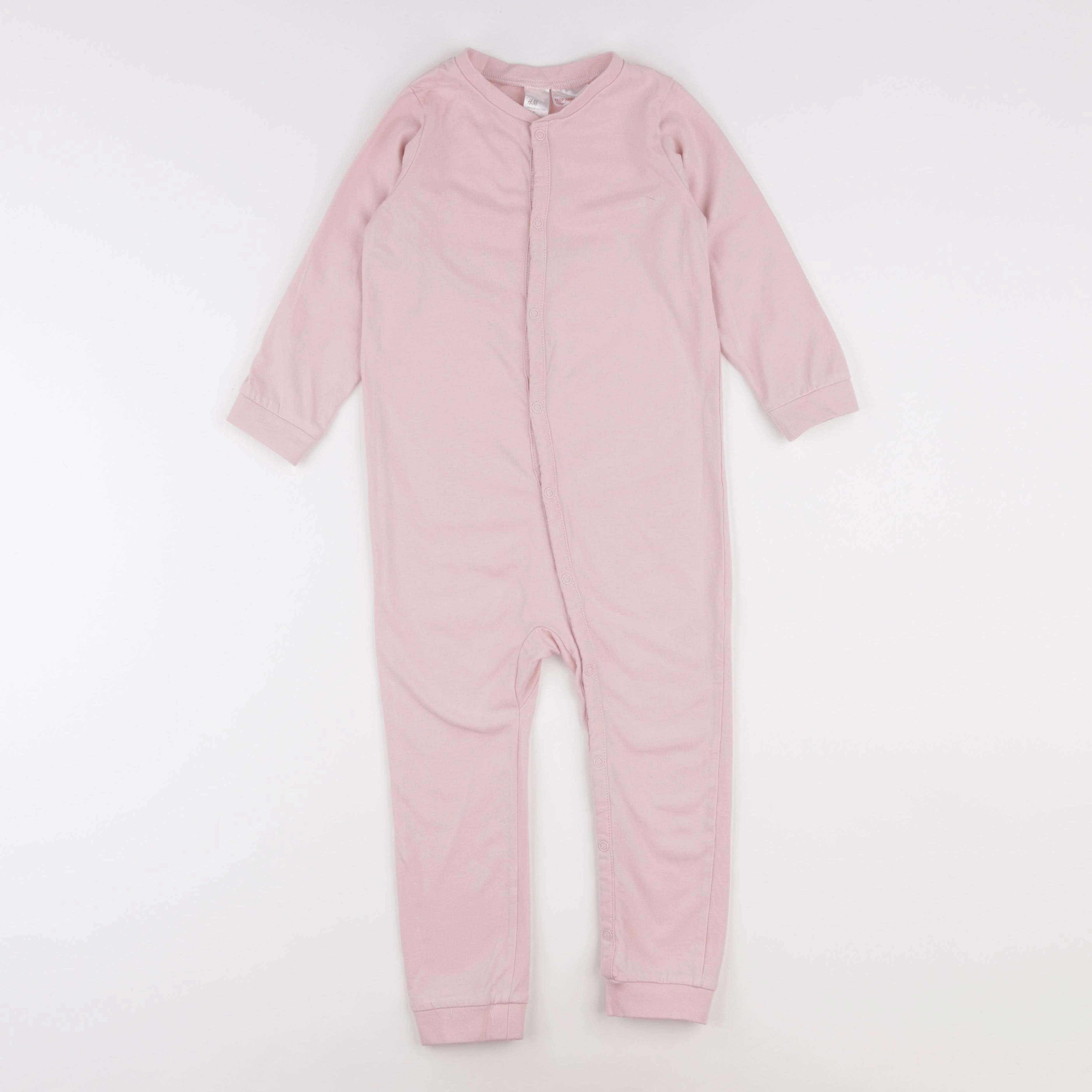 H&M - pyjama coton rose - 2/3 ans