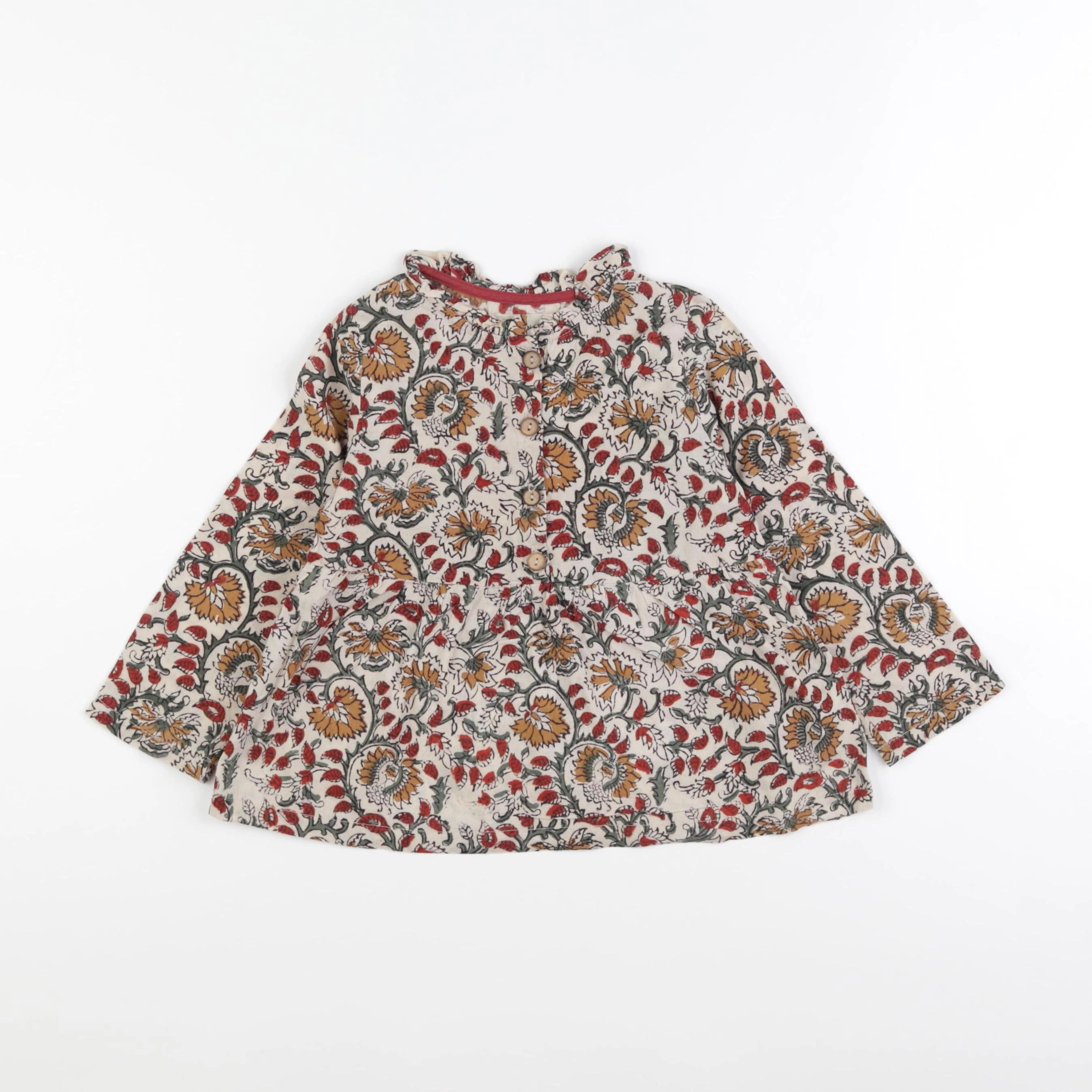 Frangin Frangine - blouse multicolore - 4 ans