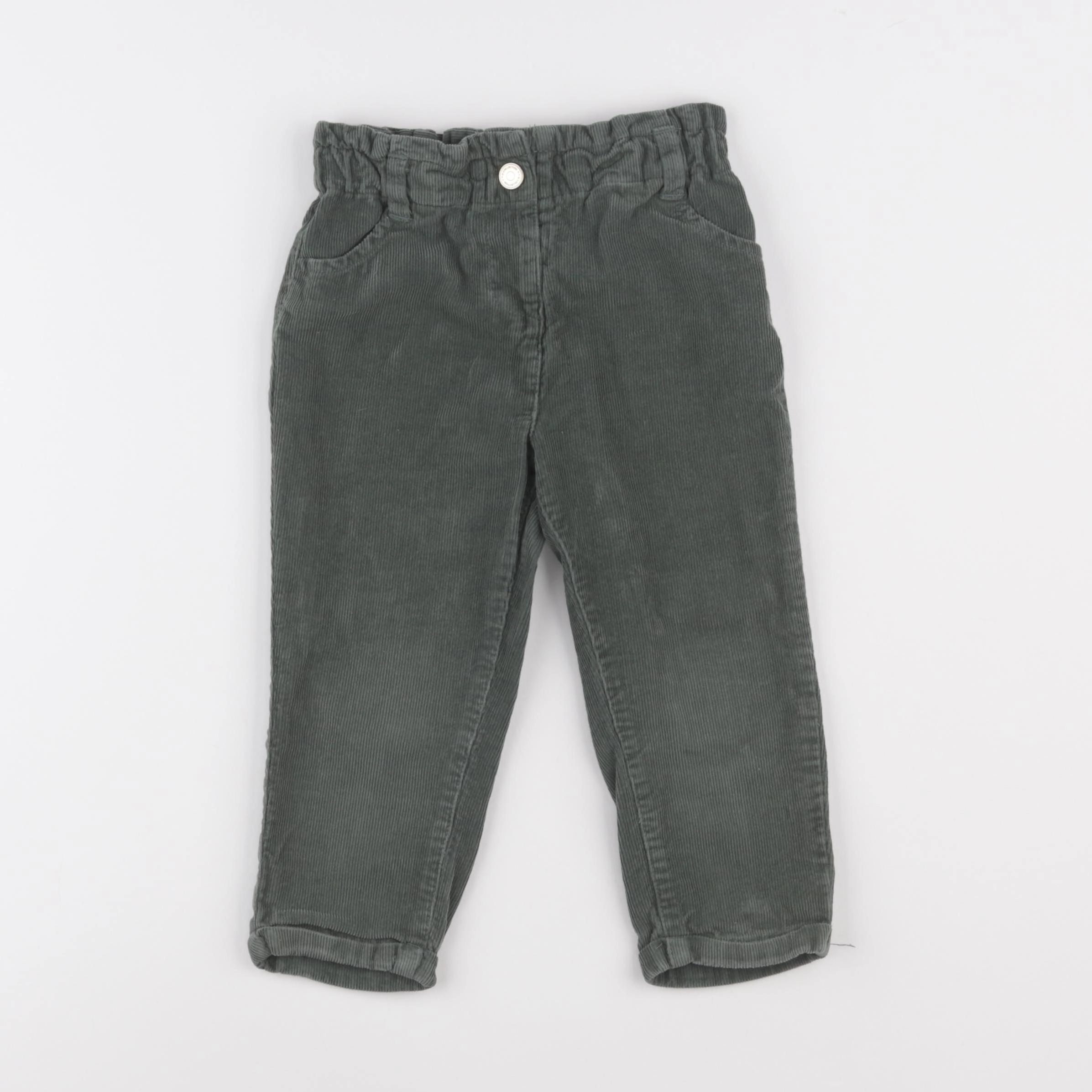 Tape à l'oeil - pantalon vert - 36 mois