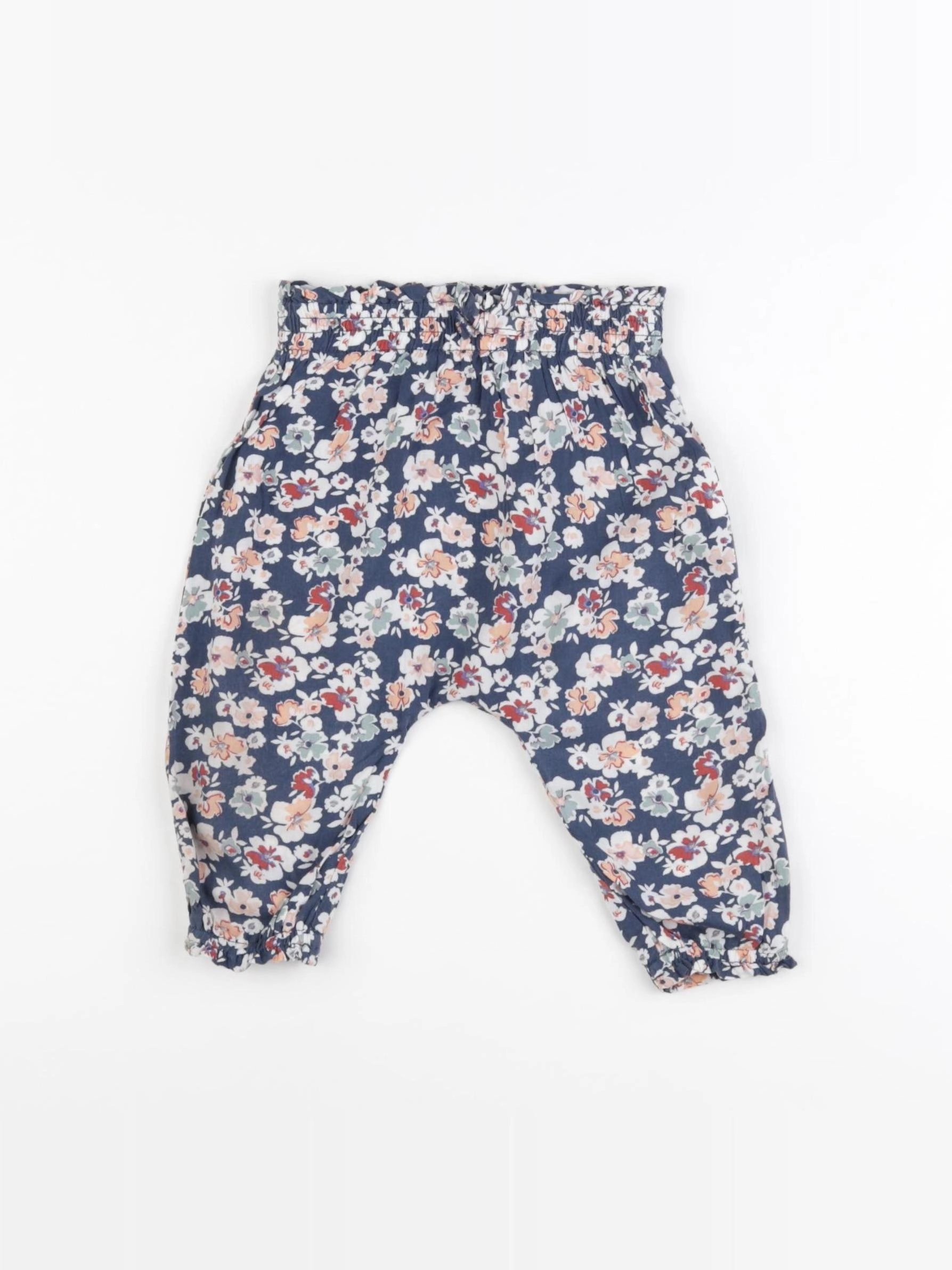 Vertbaudet - pantalon multicolore - 9 mois
