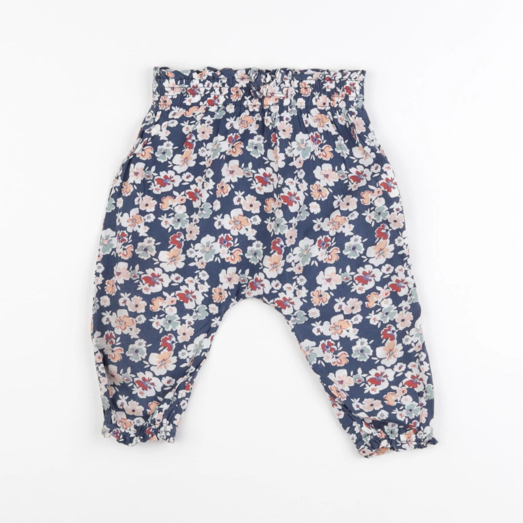 Vertbaudet - pantalon multicolore - 9 mois