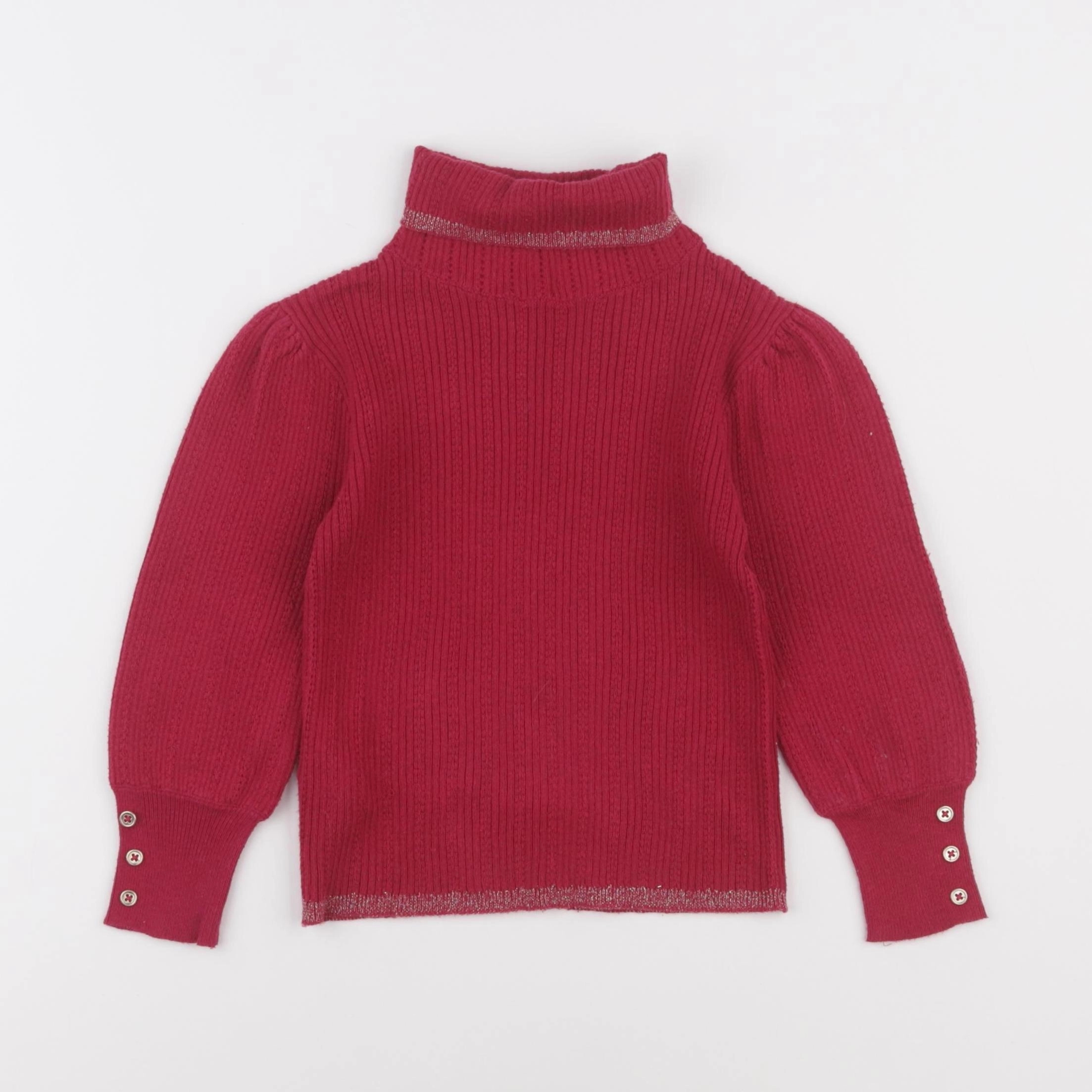 Tape à l'oeil - pull rouge - 3 ans
