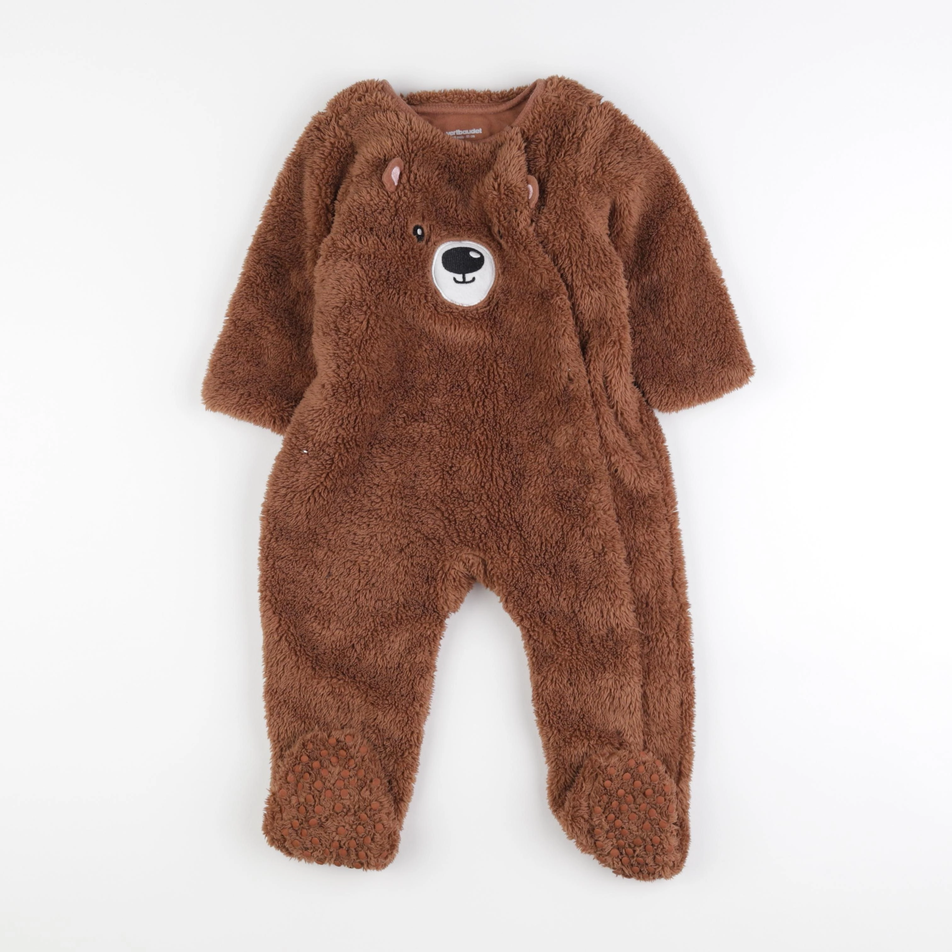Vertbaudet - combi-pilote marron - 18 mois