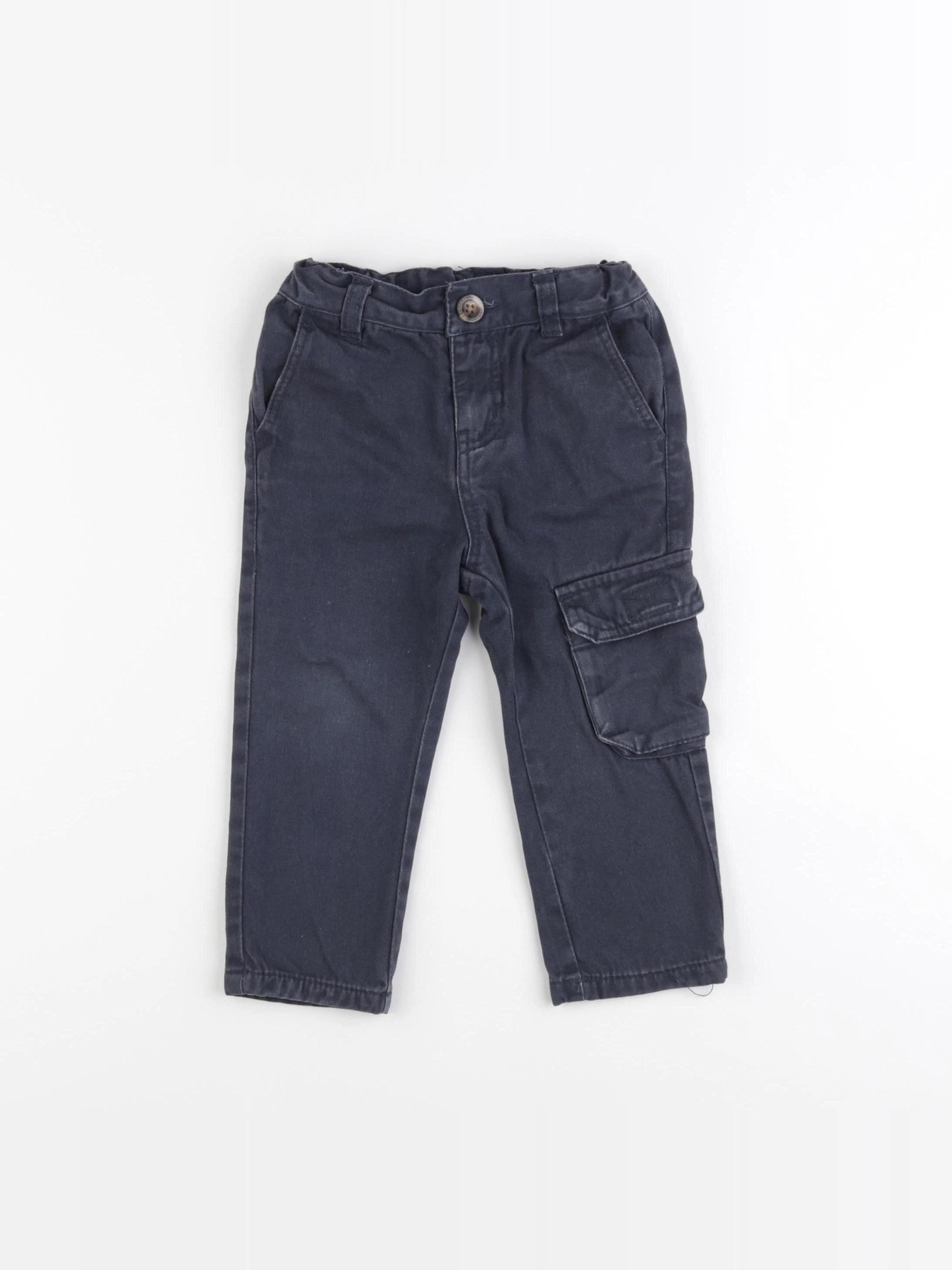 Vertbaudet - jean gris - 2 ans