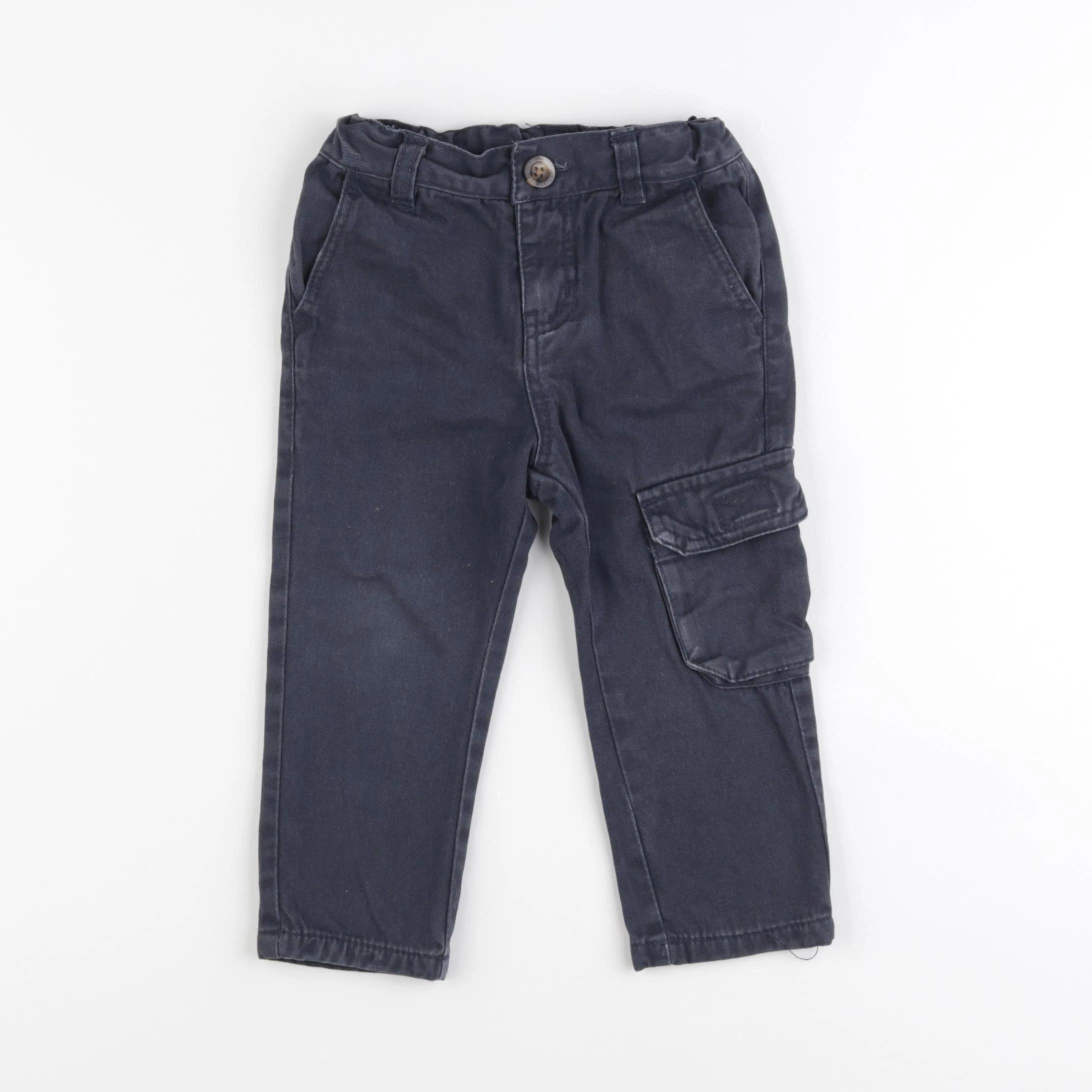 Vertbaudet - jean gris - 2 ans