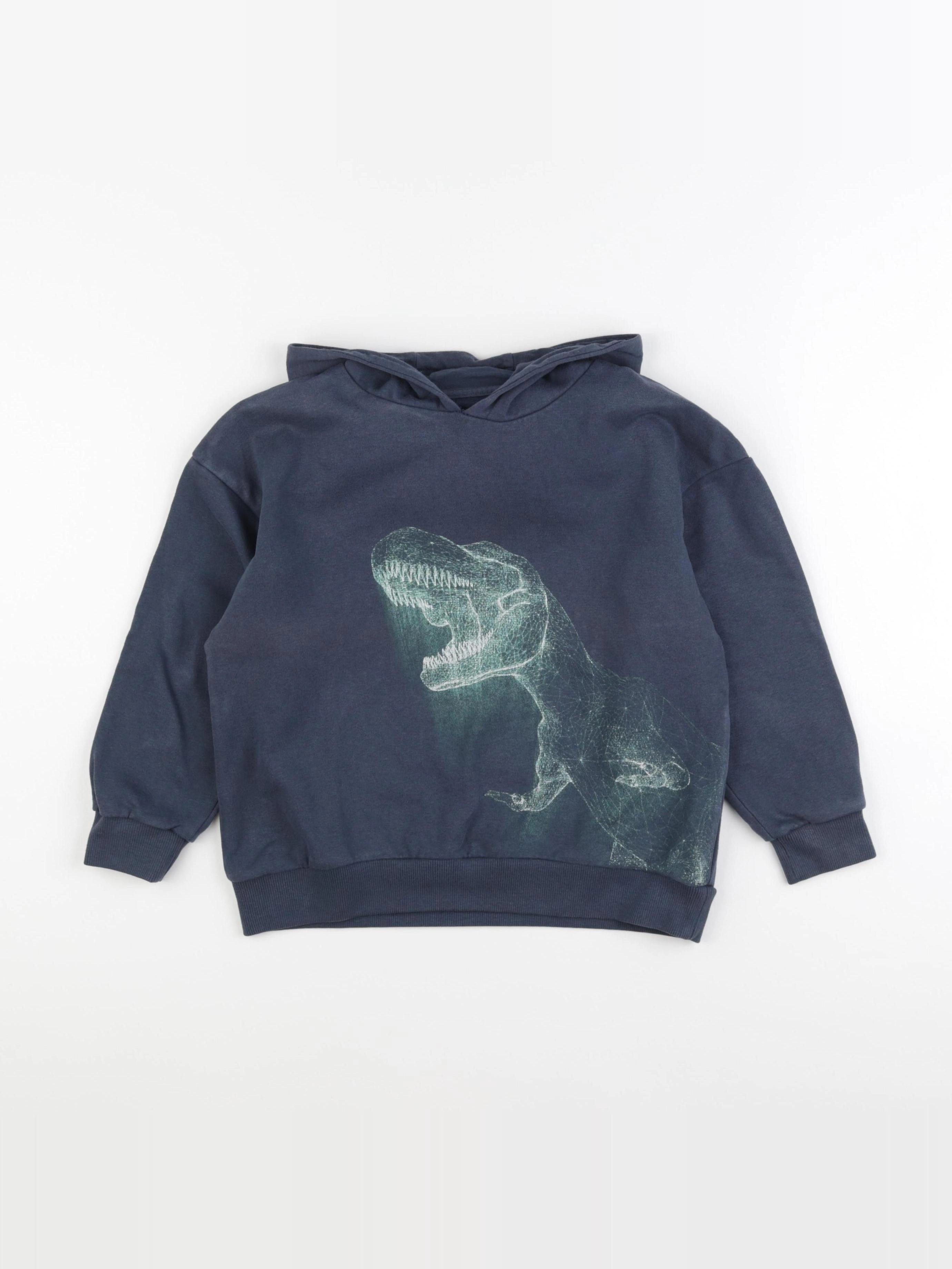 Vertbaudet - sweat bleu - 8 ans