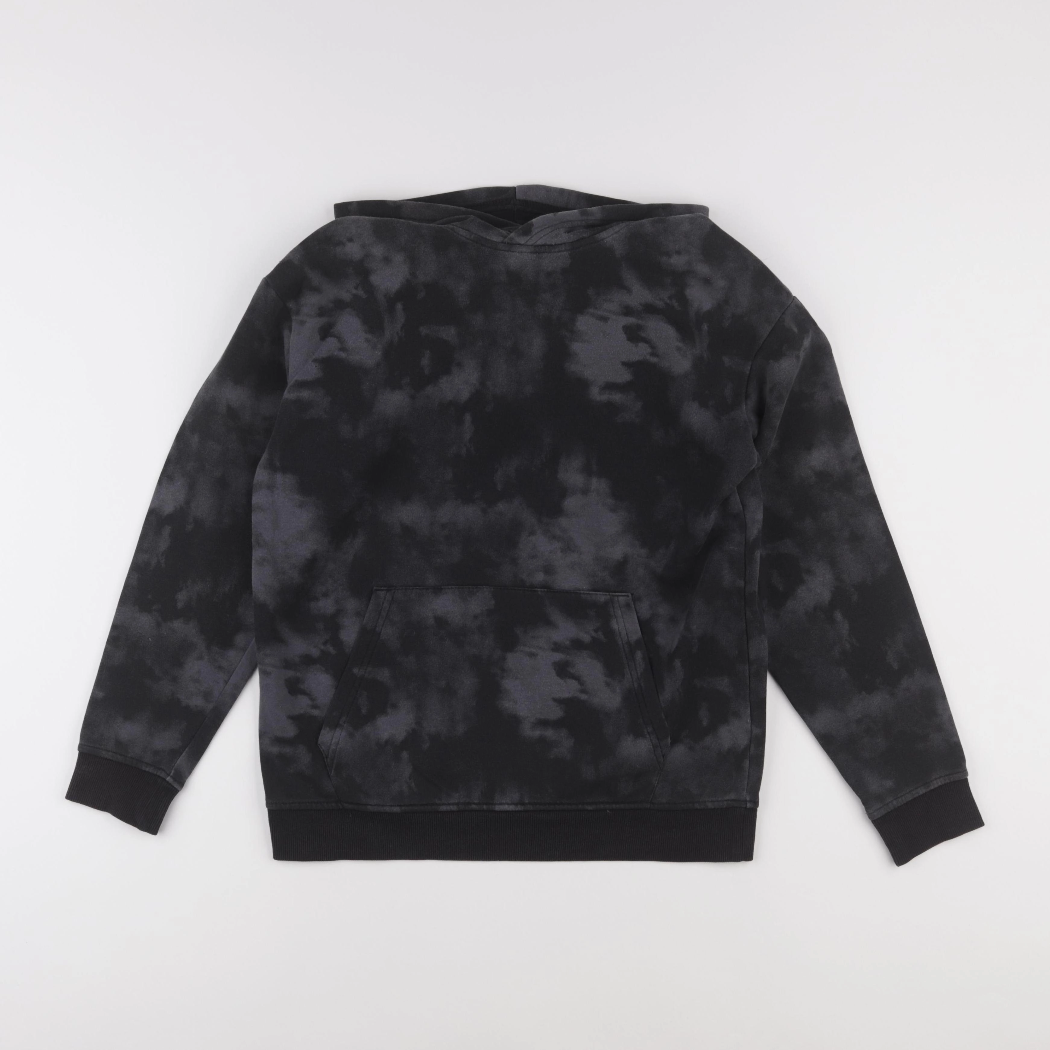 H&M - sweat gris, noir - 12/13 ans