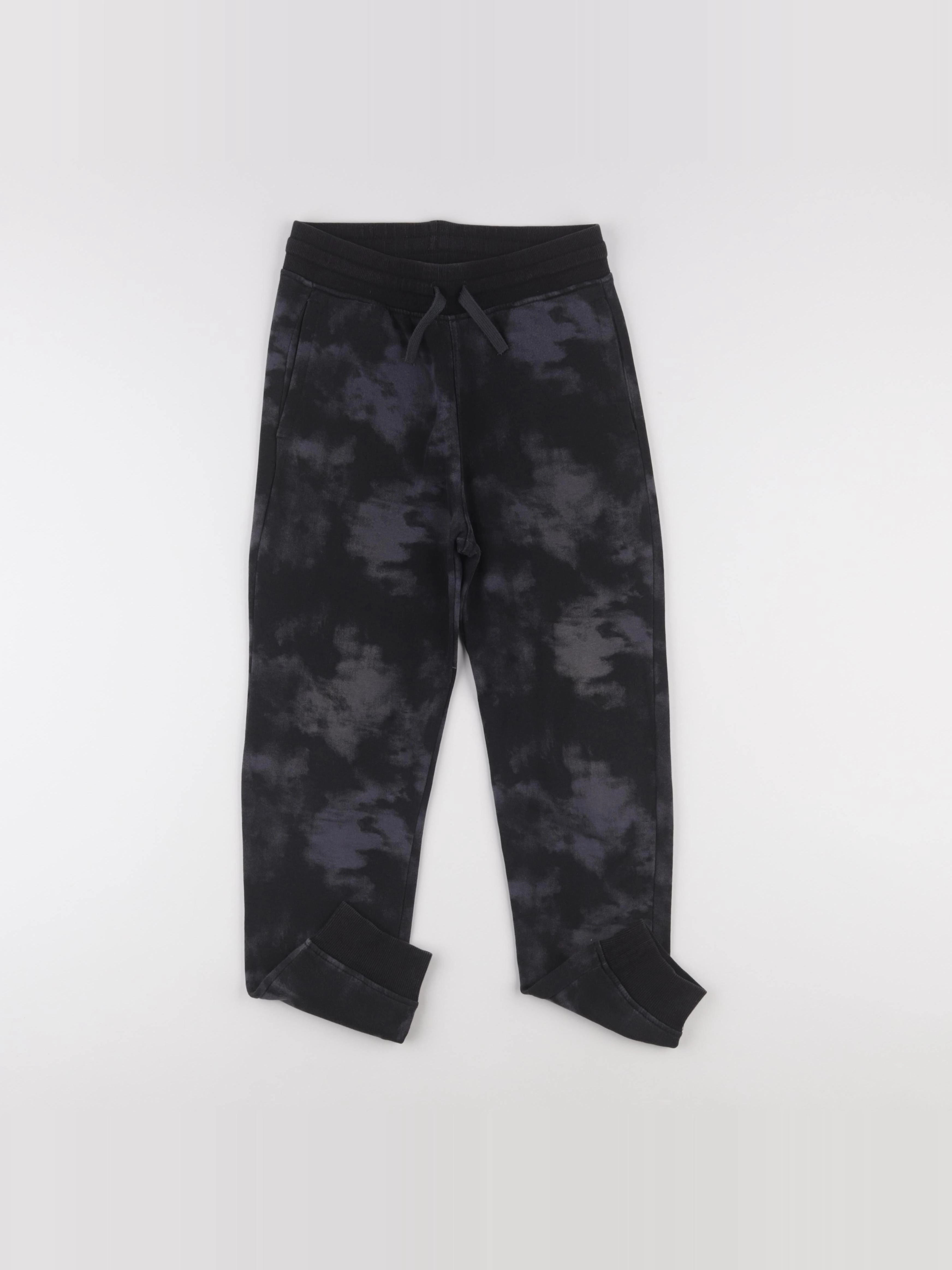H&M - pantalon noir, gris - 10/11 ans