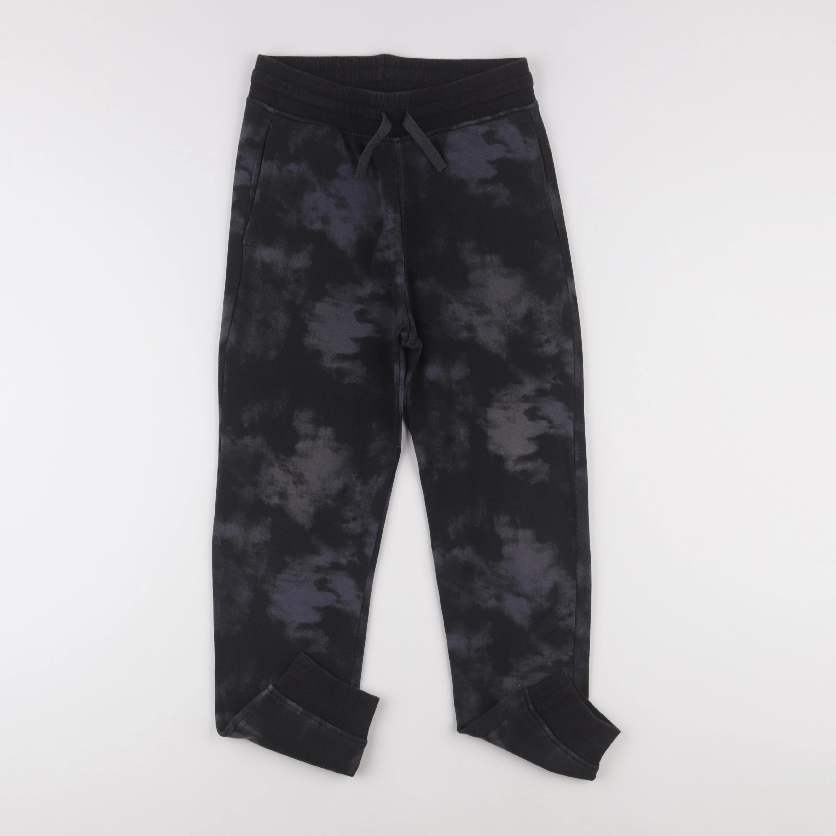 H&M - pantalon noir, gris - 10/11 ans