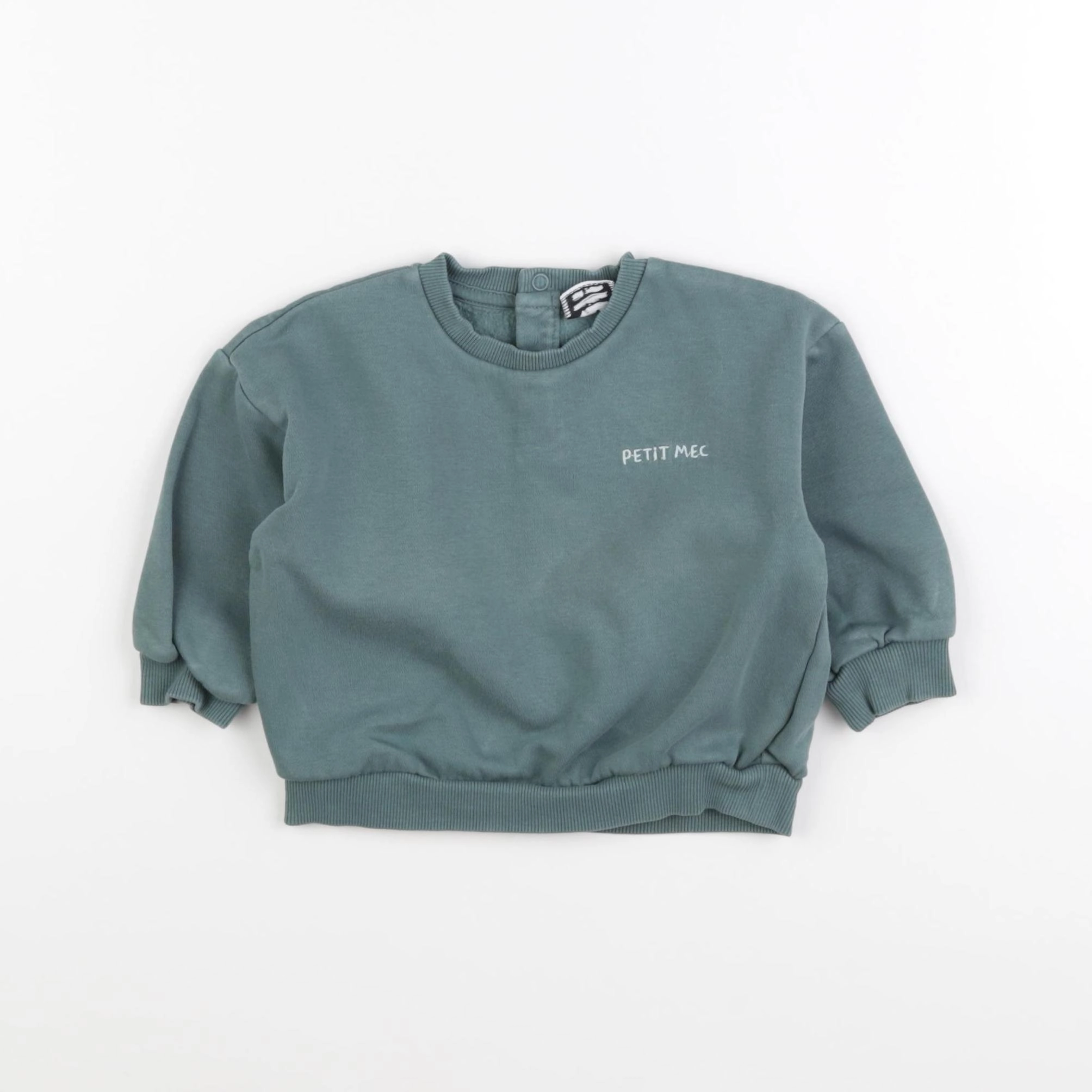 Tape à l'oeil - sweat vert - 12 mois
