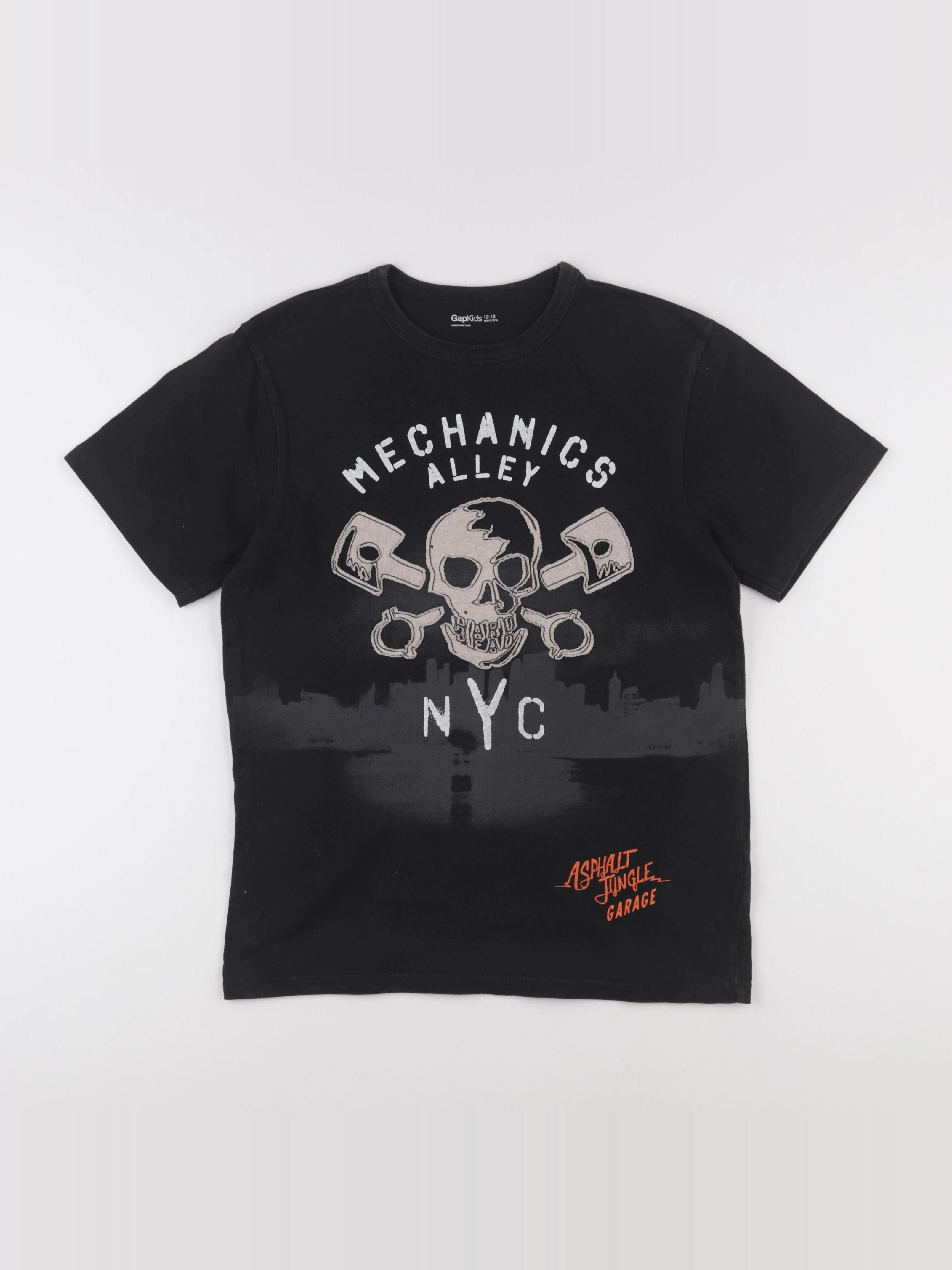GAP - tee-shirt noir - 12/13 ans