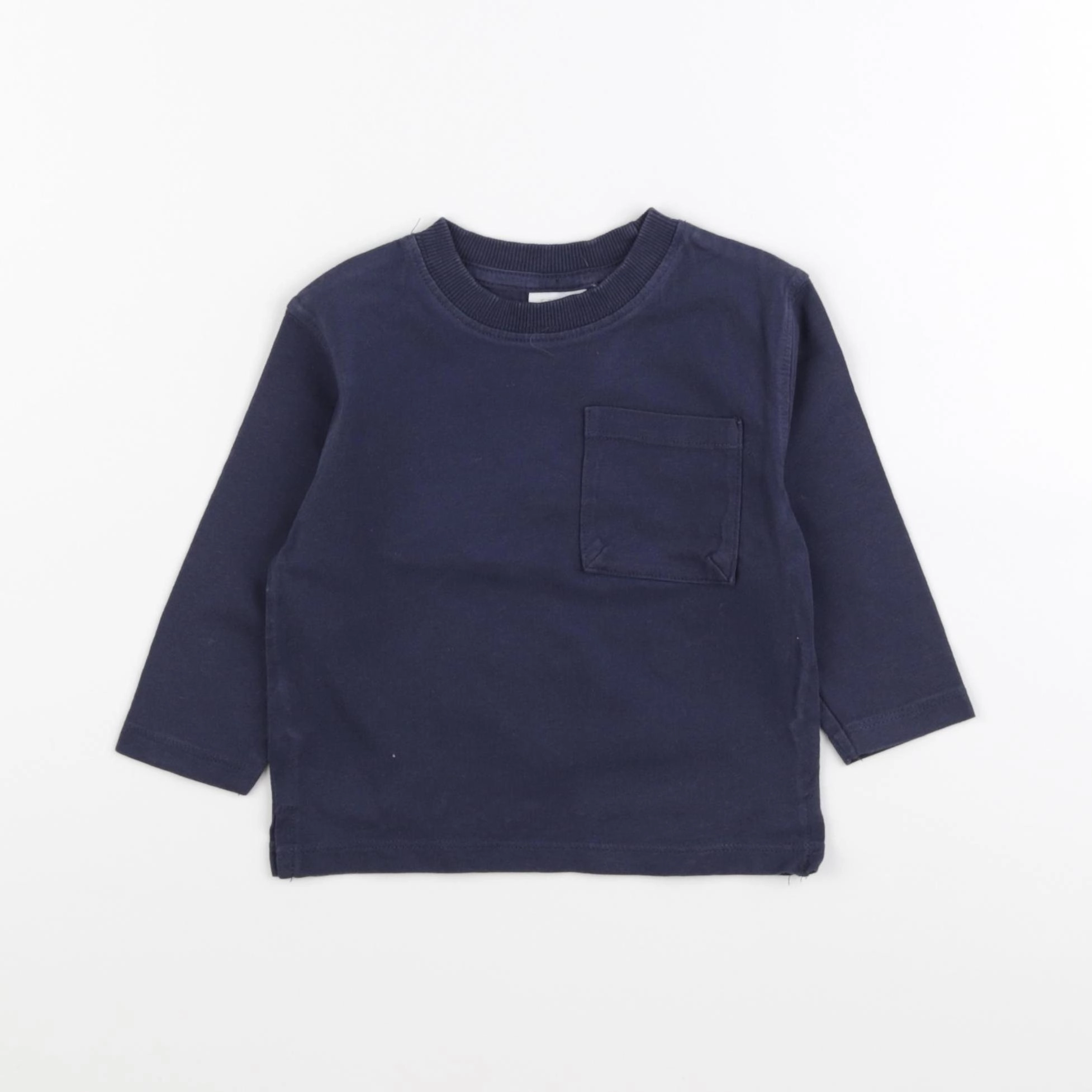 Zara - tee-shirt bleu - 6/9 mois