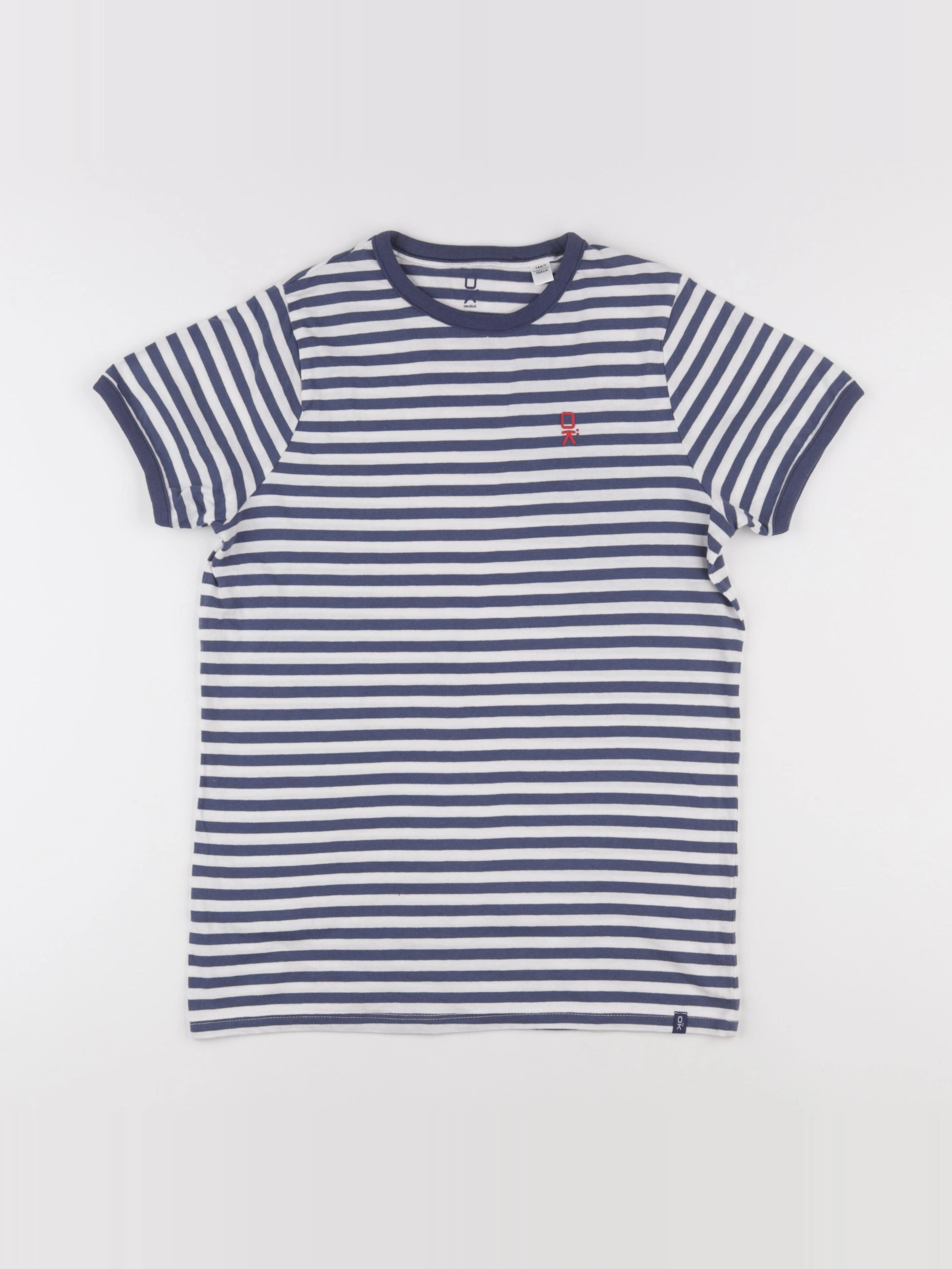 Okaidi - tee-shirt bleu - 14 ans