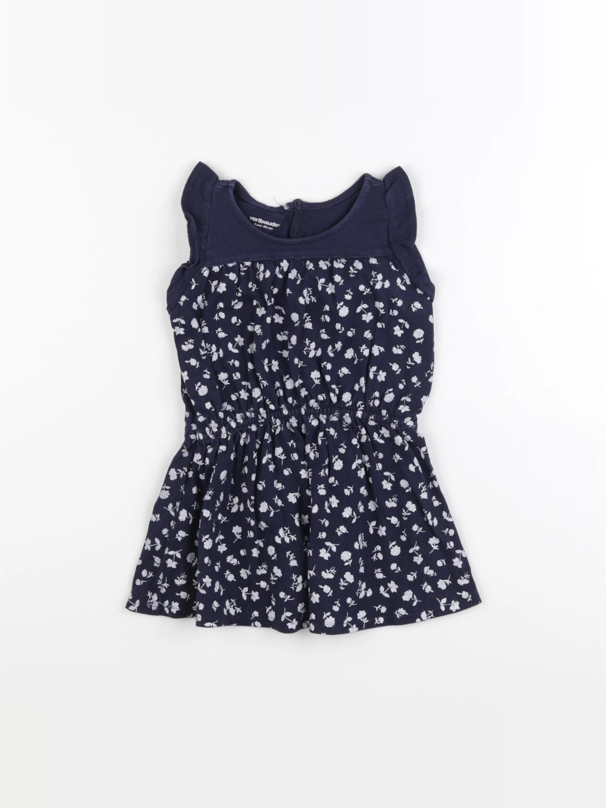 Vertbaudet - robe bleu - 2 ans