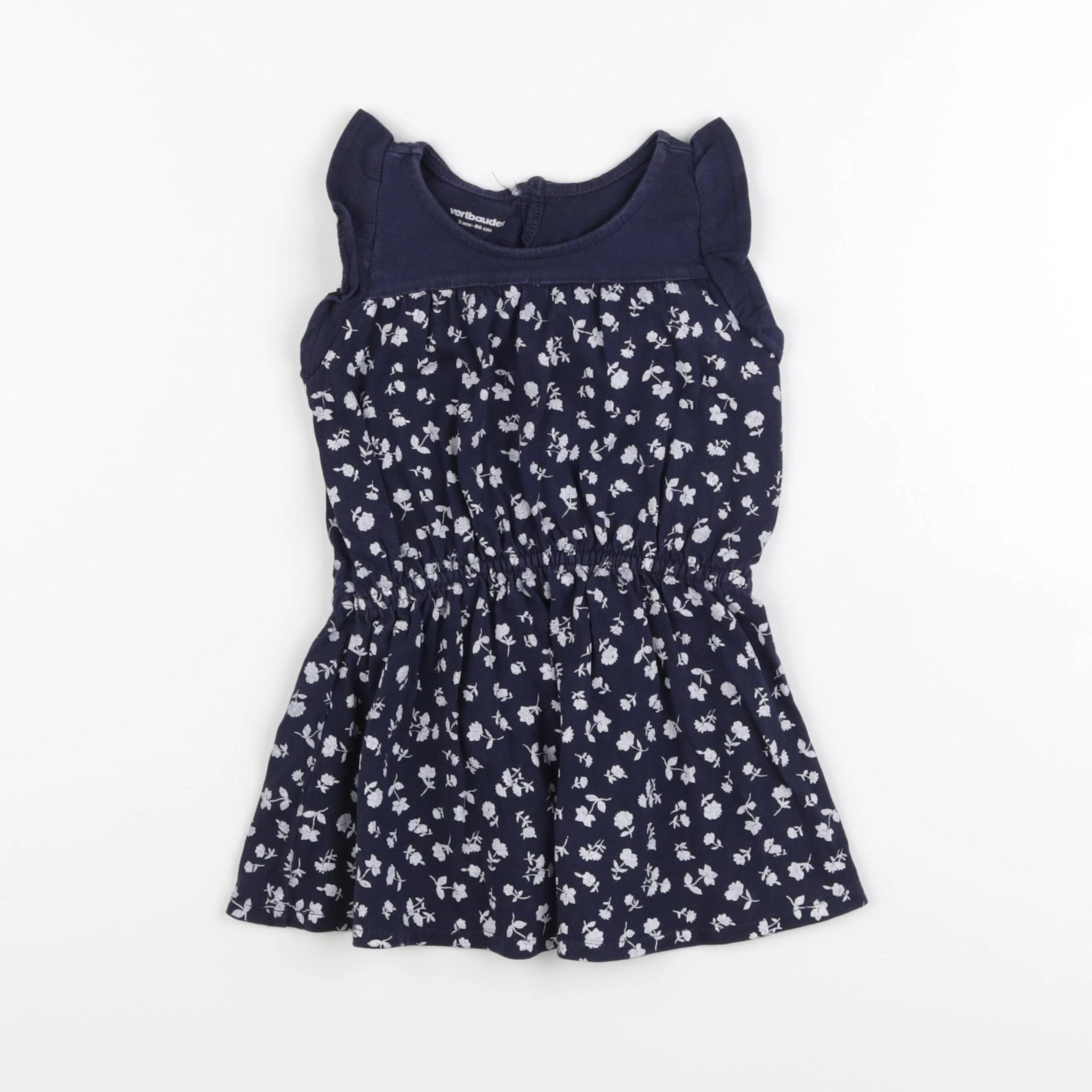 Vertbaudet - robe bleu - 2 ans