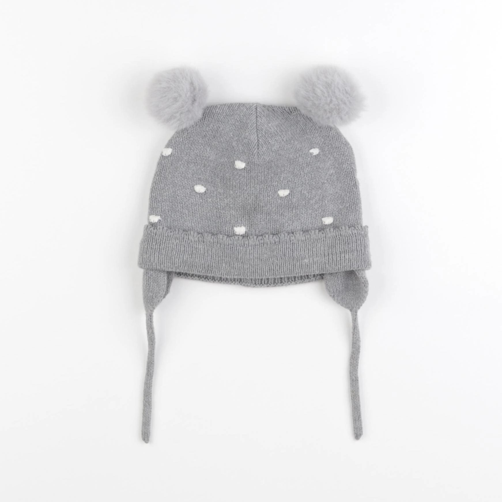 Vertbaudet - bonnet gris - 24/36 mois