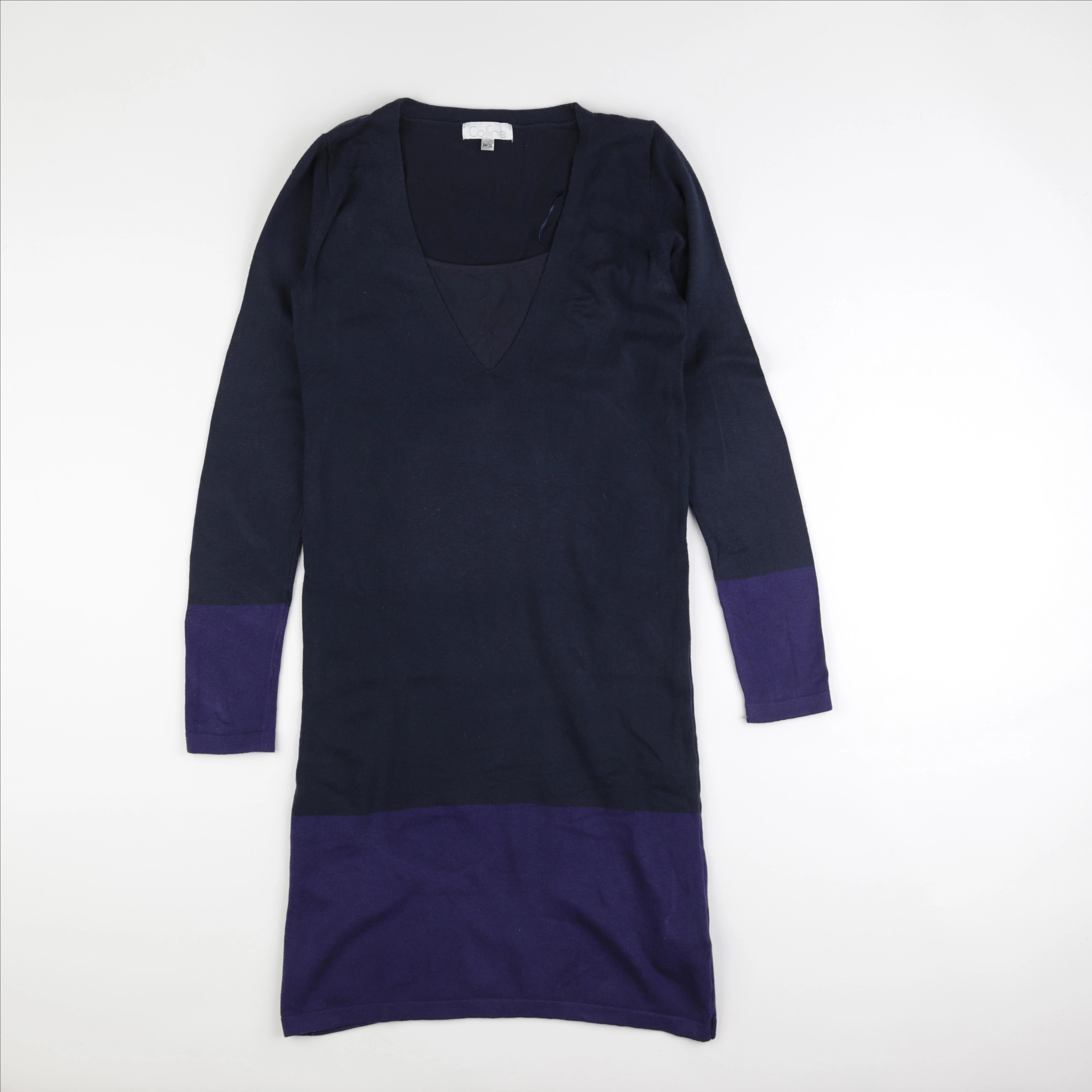 Vertbaudet - robe grossesse bleu - 34 à 36