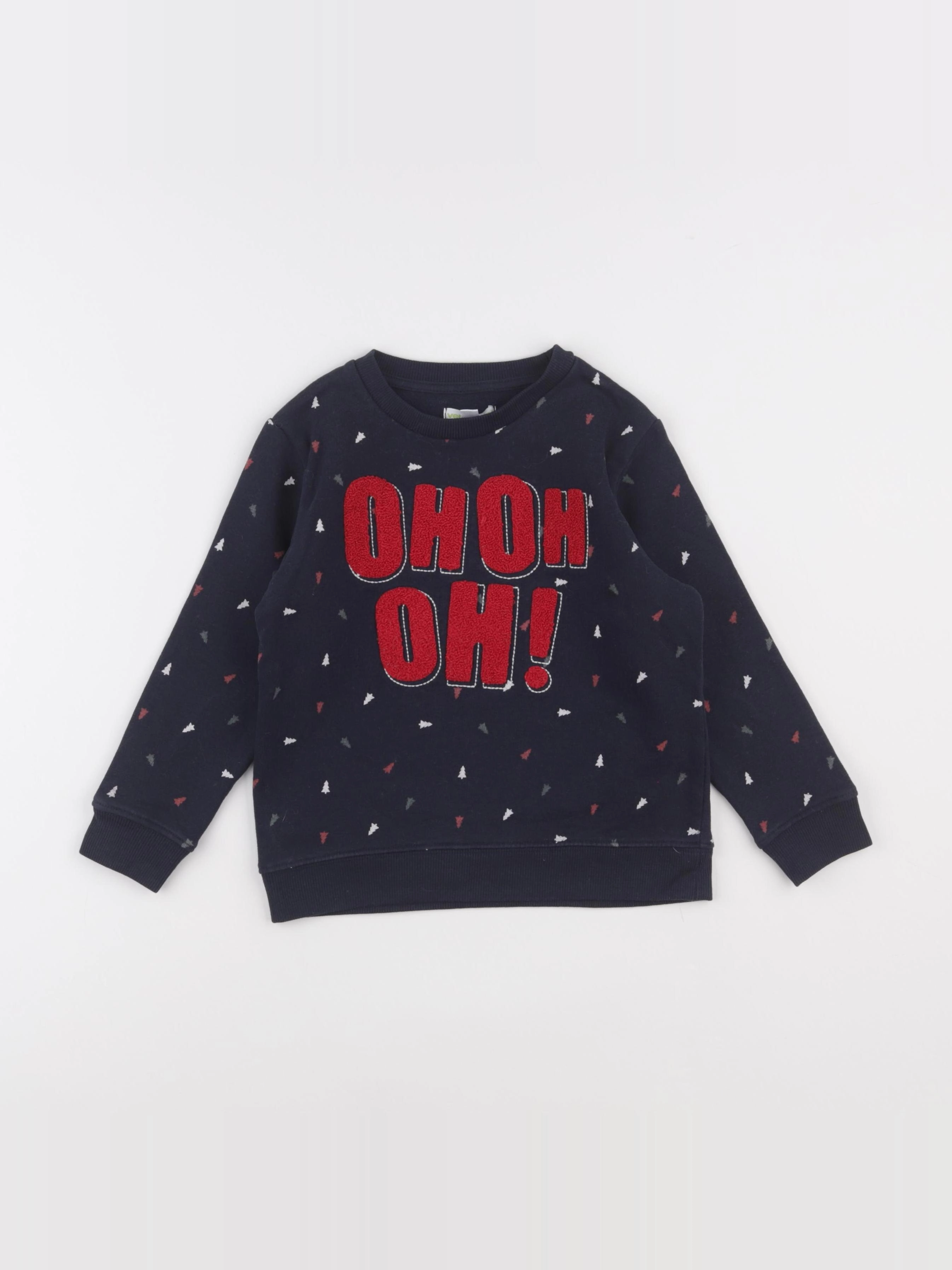 Vertbaudet - sweat bleu - 5 ans