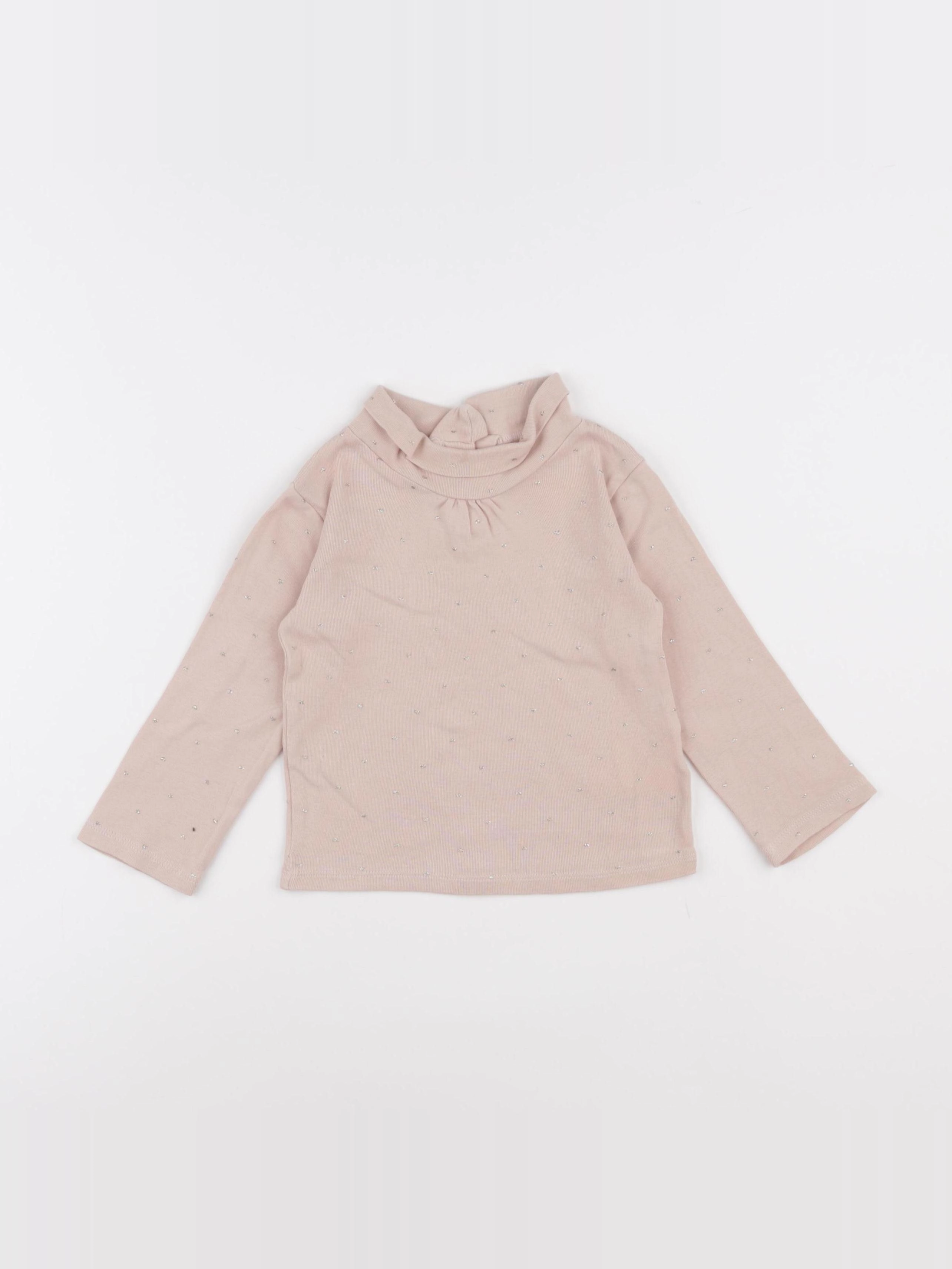 Vertbaudet - pull rose - 2 ans