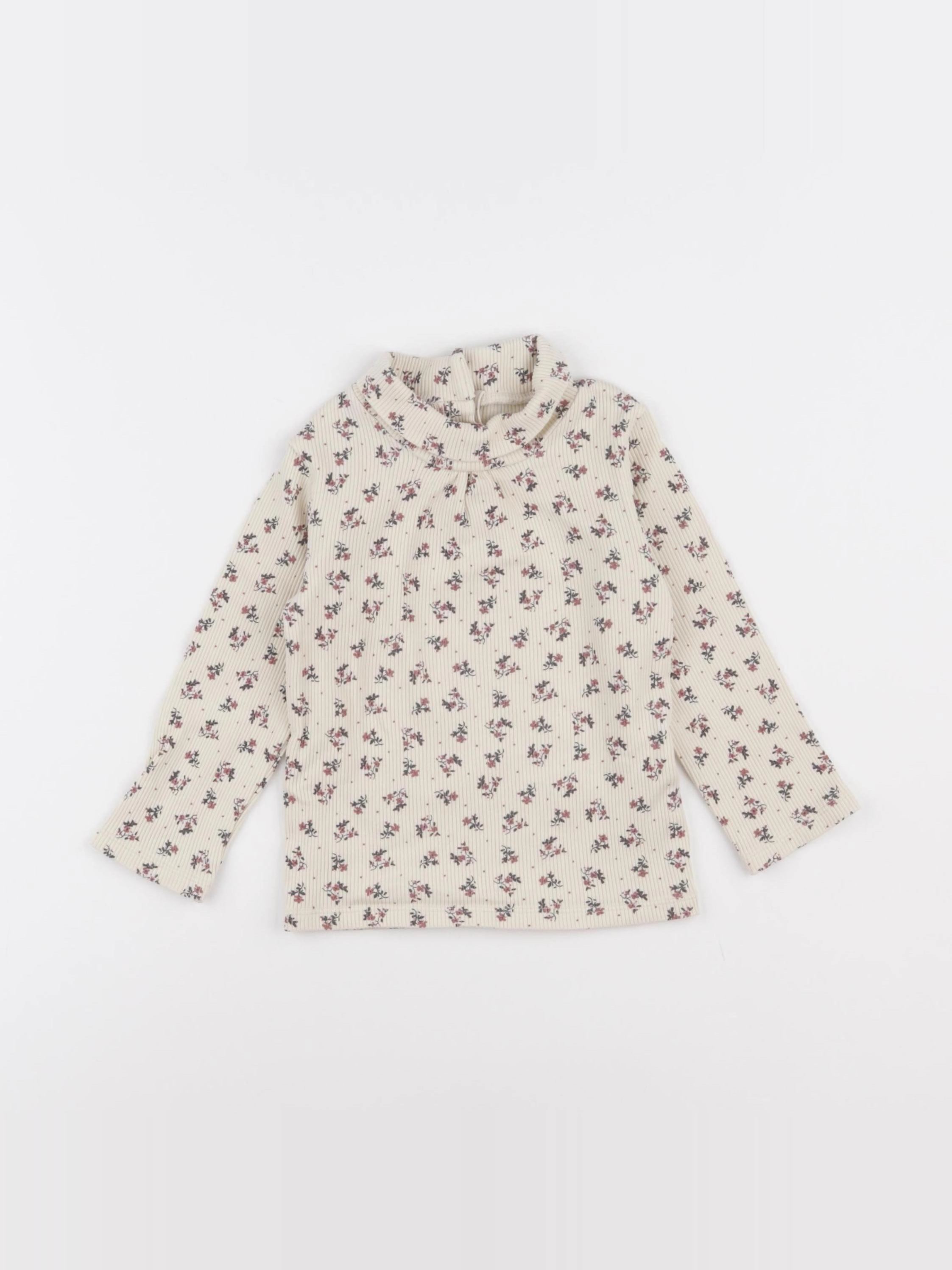 Vertbaudet - pull beige - 2 ans