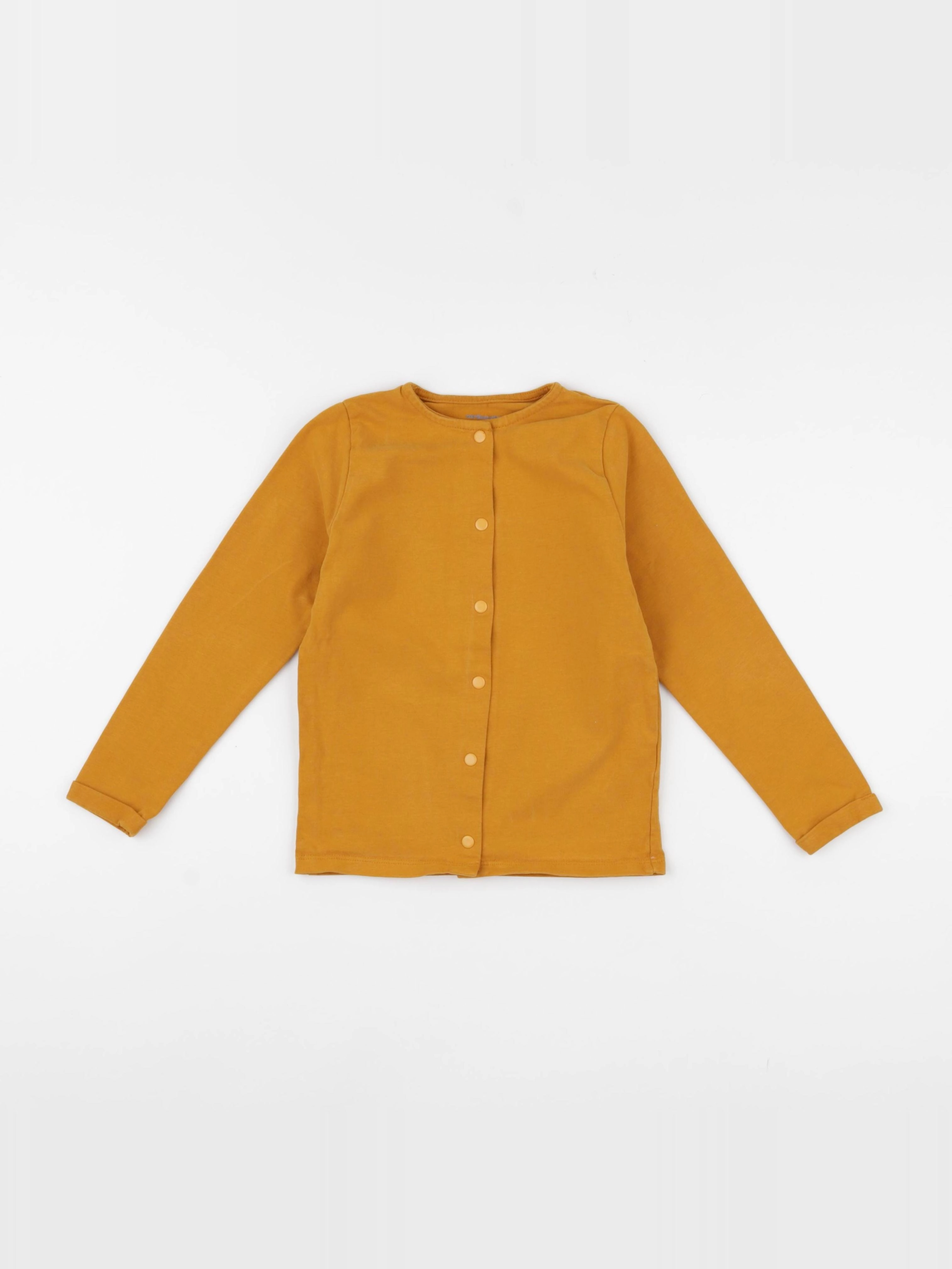 Vertbaudet - gilet jaune - 5 ans