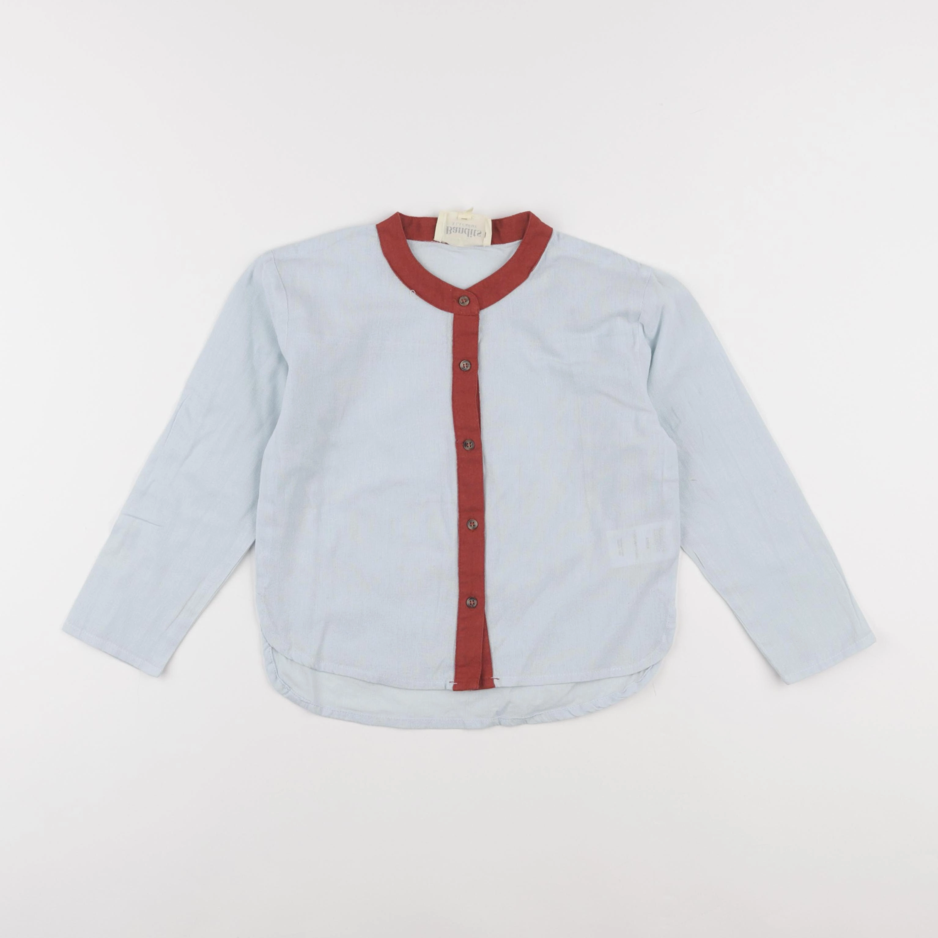 Bandits à la crème - chemise bleu - 6 ans