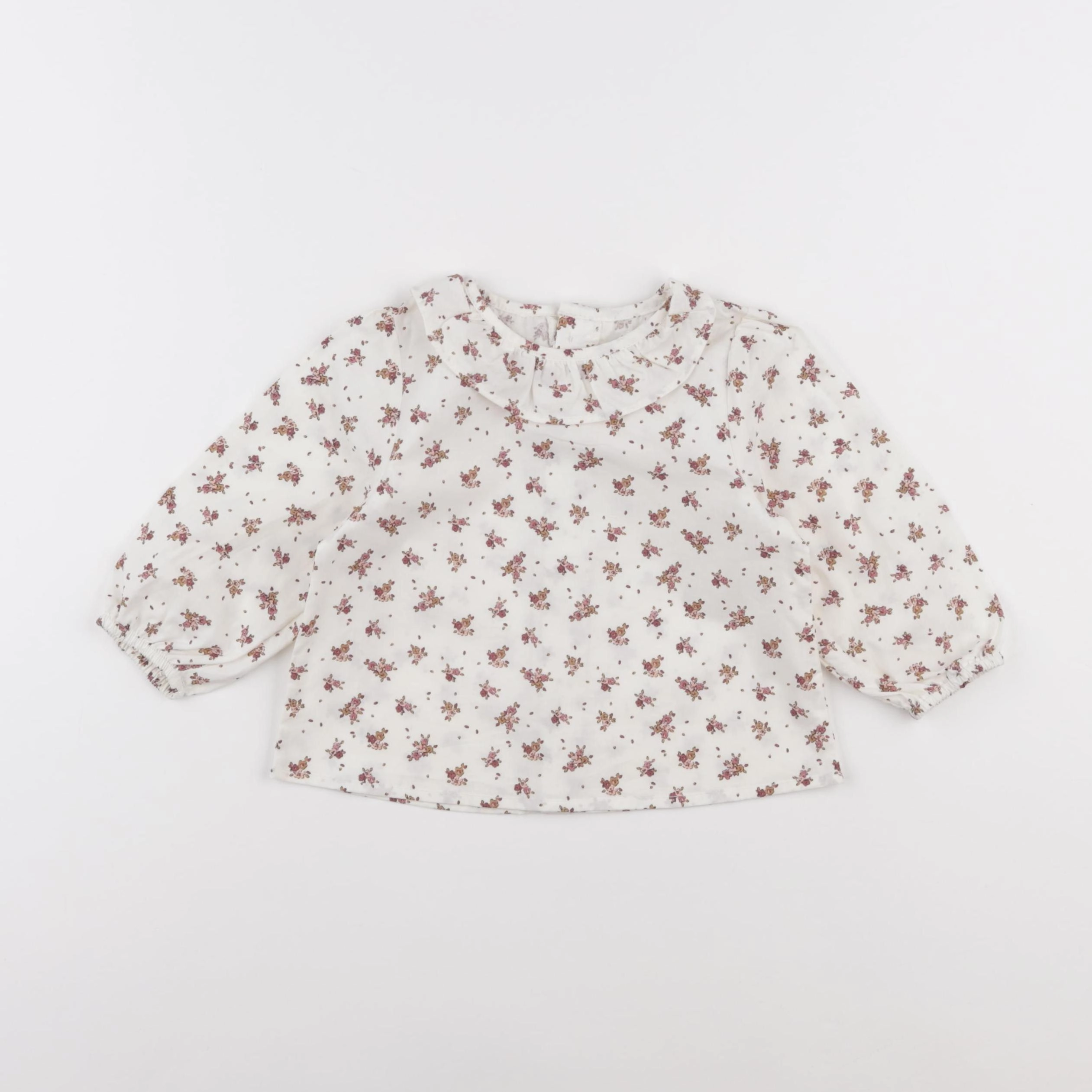 Vertbaudet - blouse blanc - 12 mois