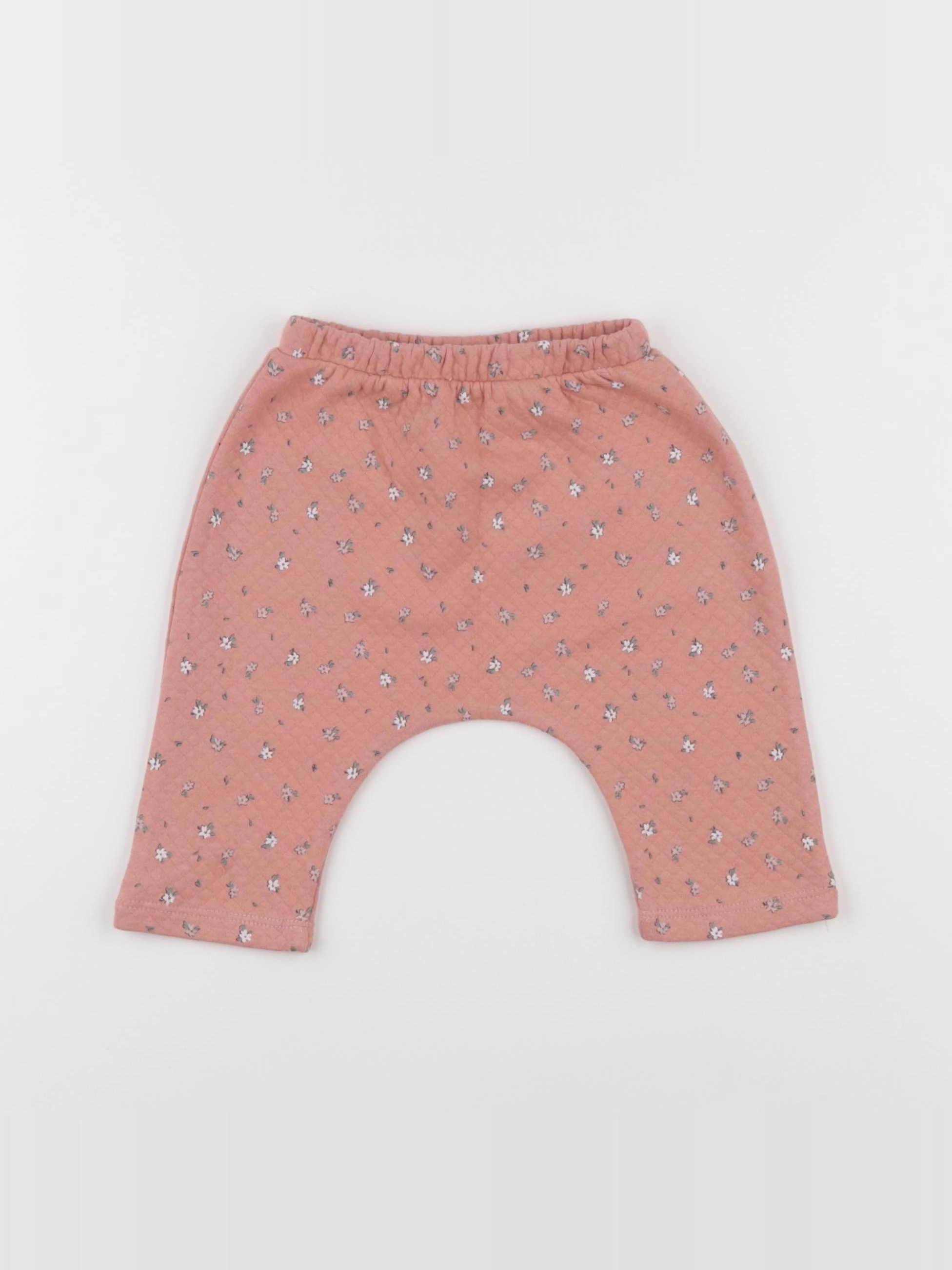 Vertbaudet - sarouel rose - 6 mois