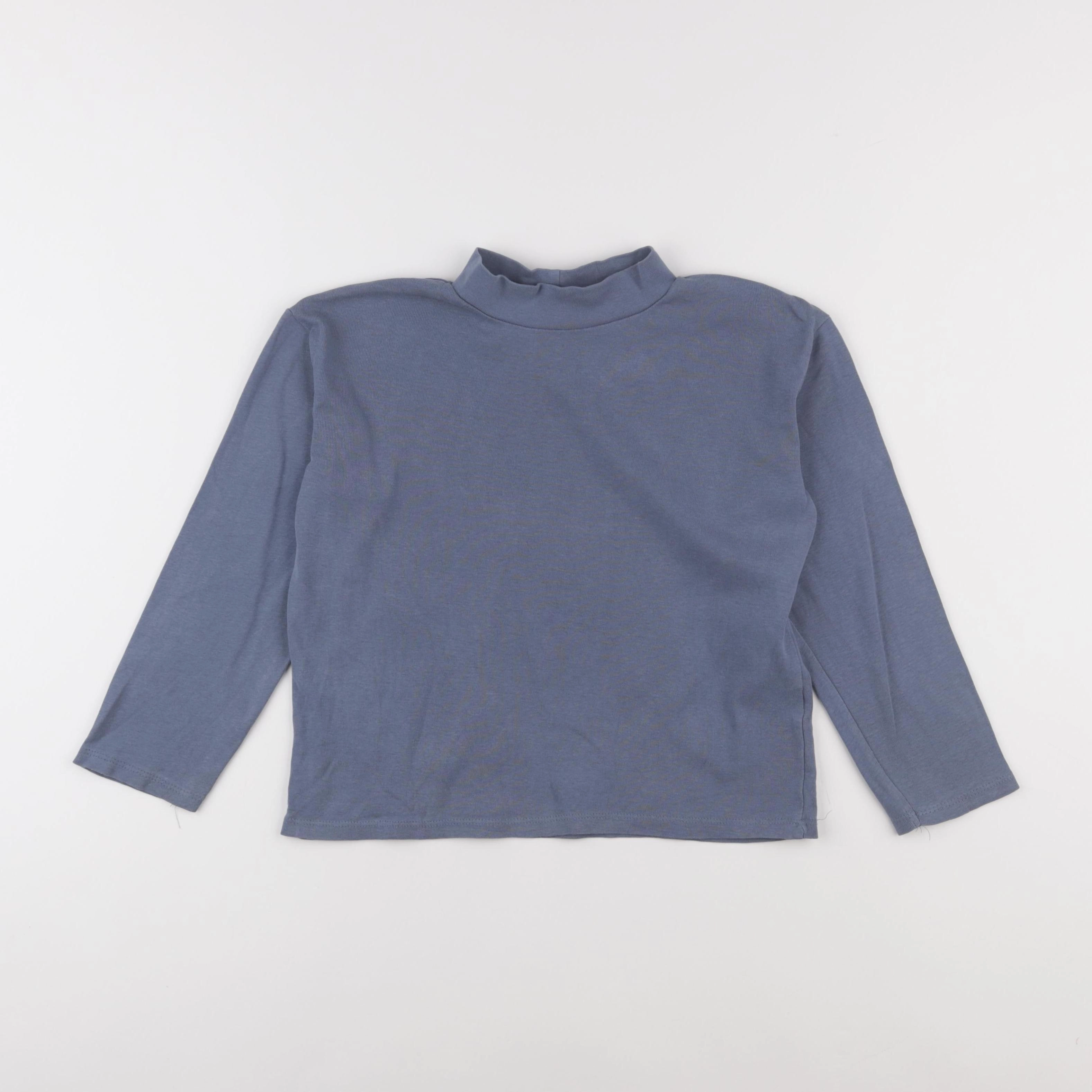 Zara - sous-pull bleu - 5/6 ans