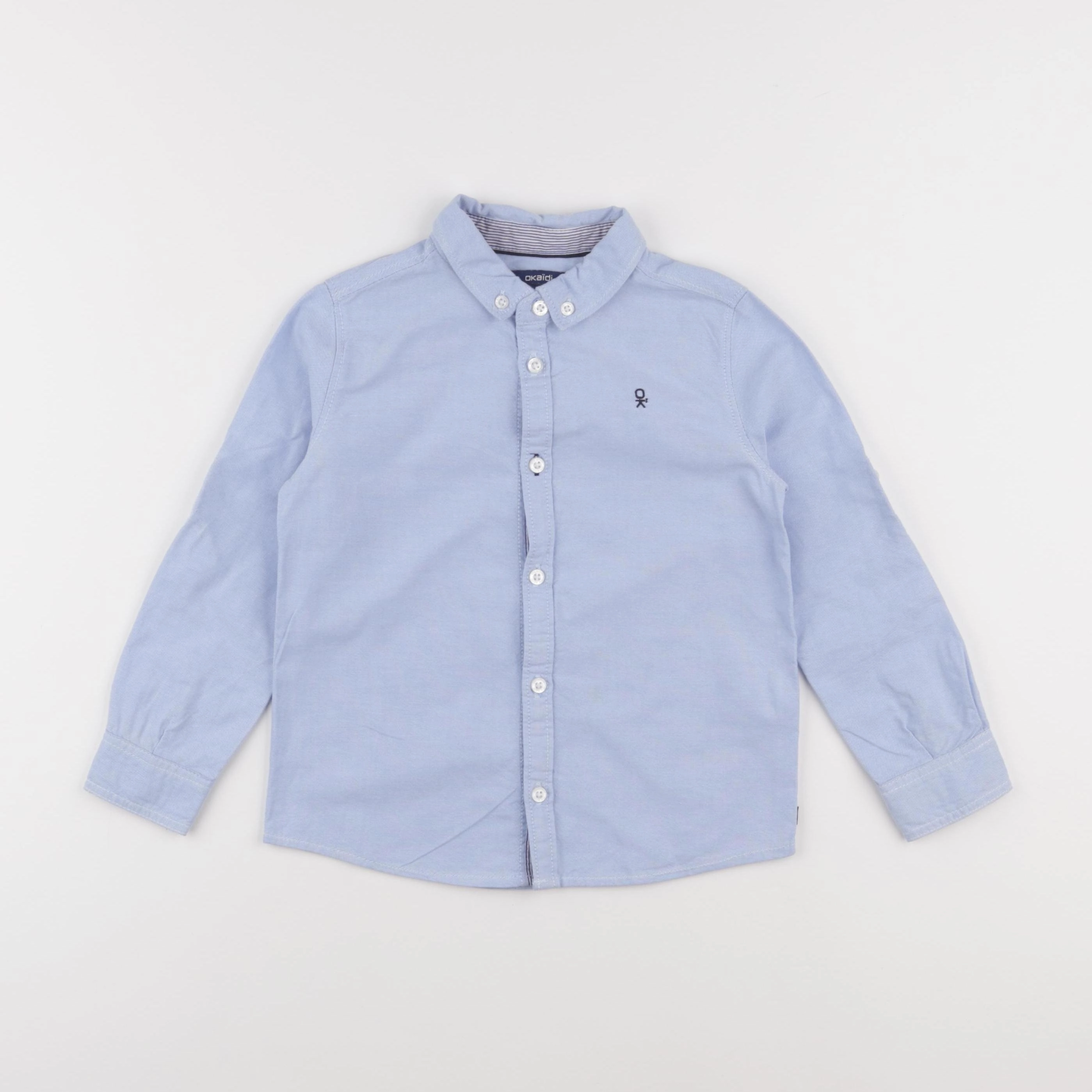 Okaidi - chemise bleu - 4 ans