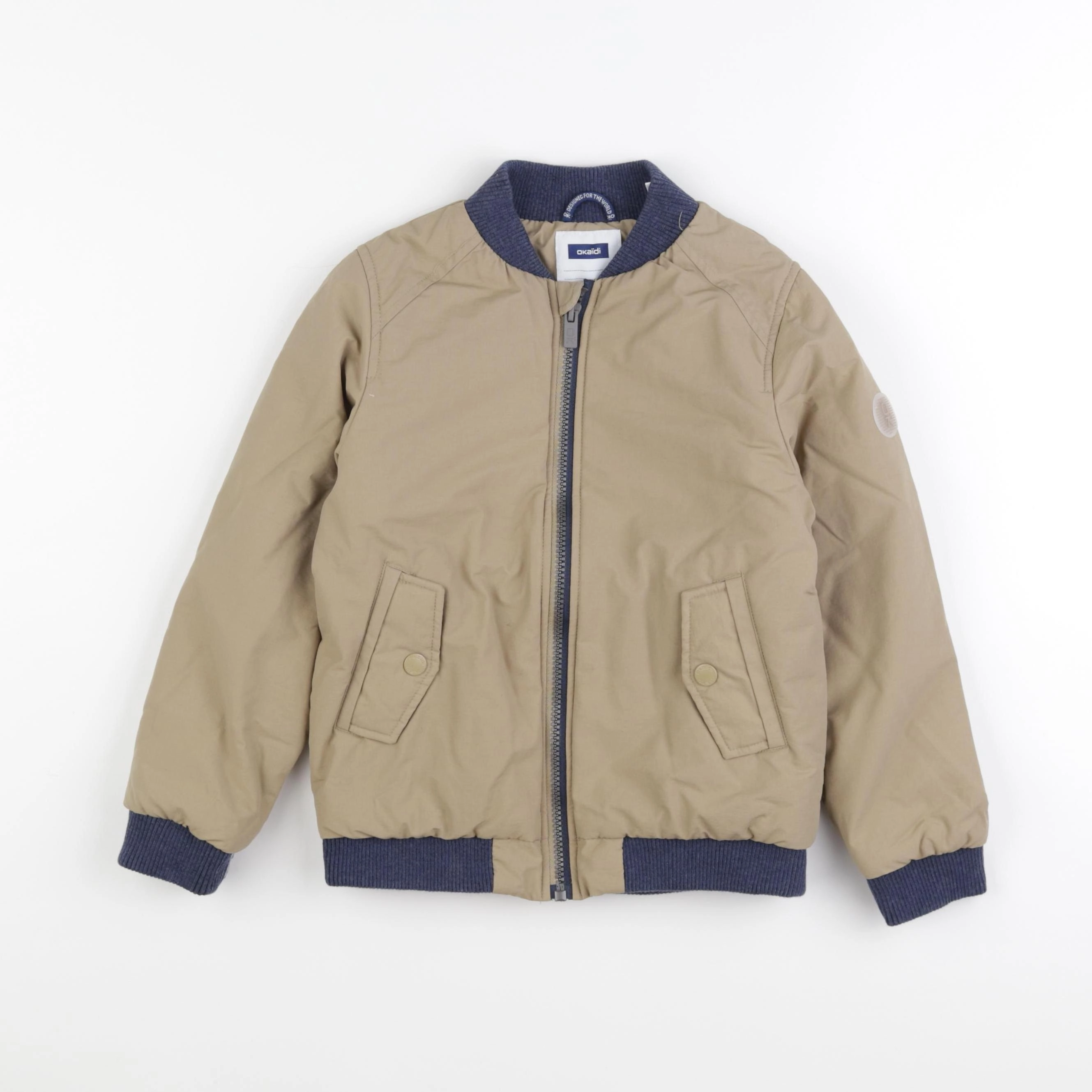 Okaidi - veste beige - 6 ans