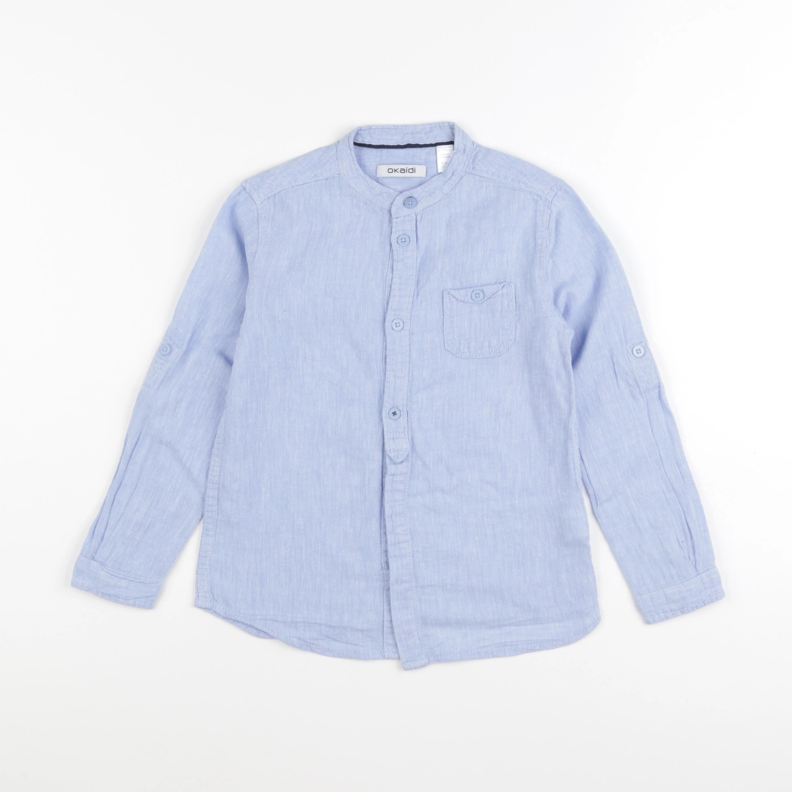 Okaidi - chemise bleu - 5 ans