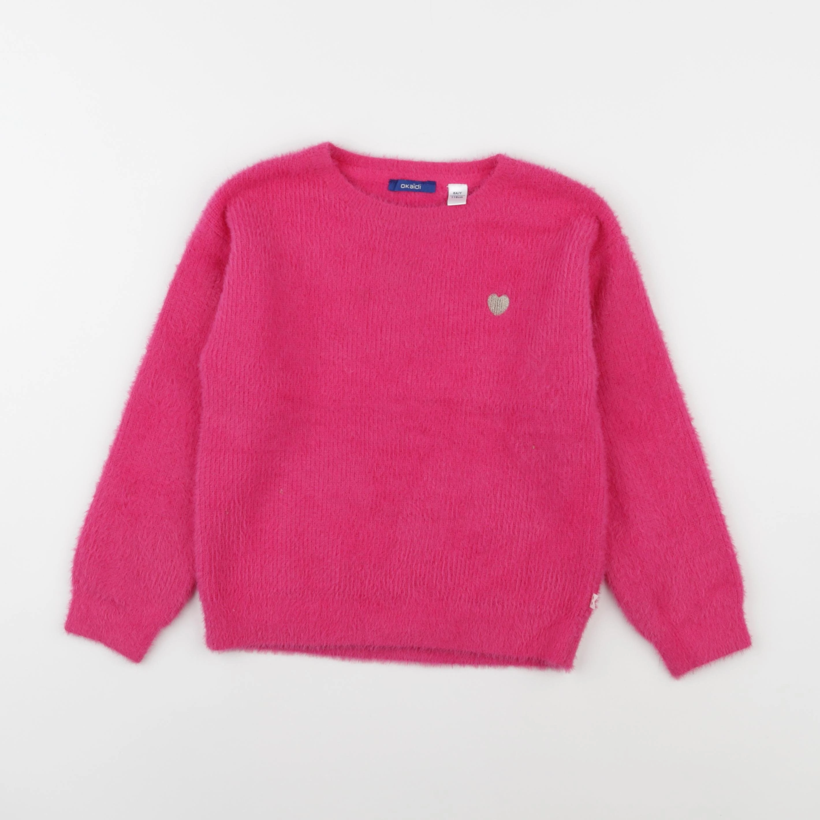 Okaidi - pull rose - 6 ans