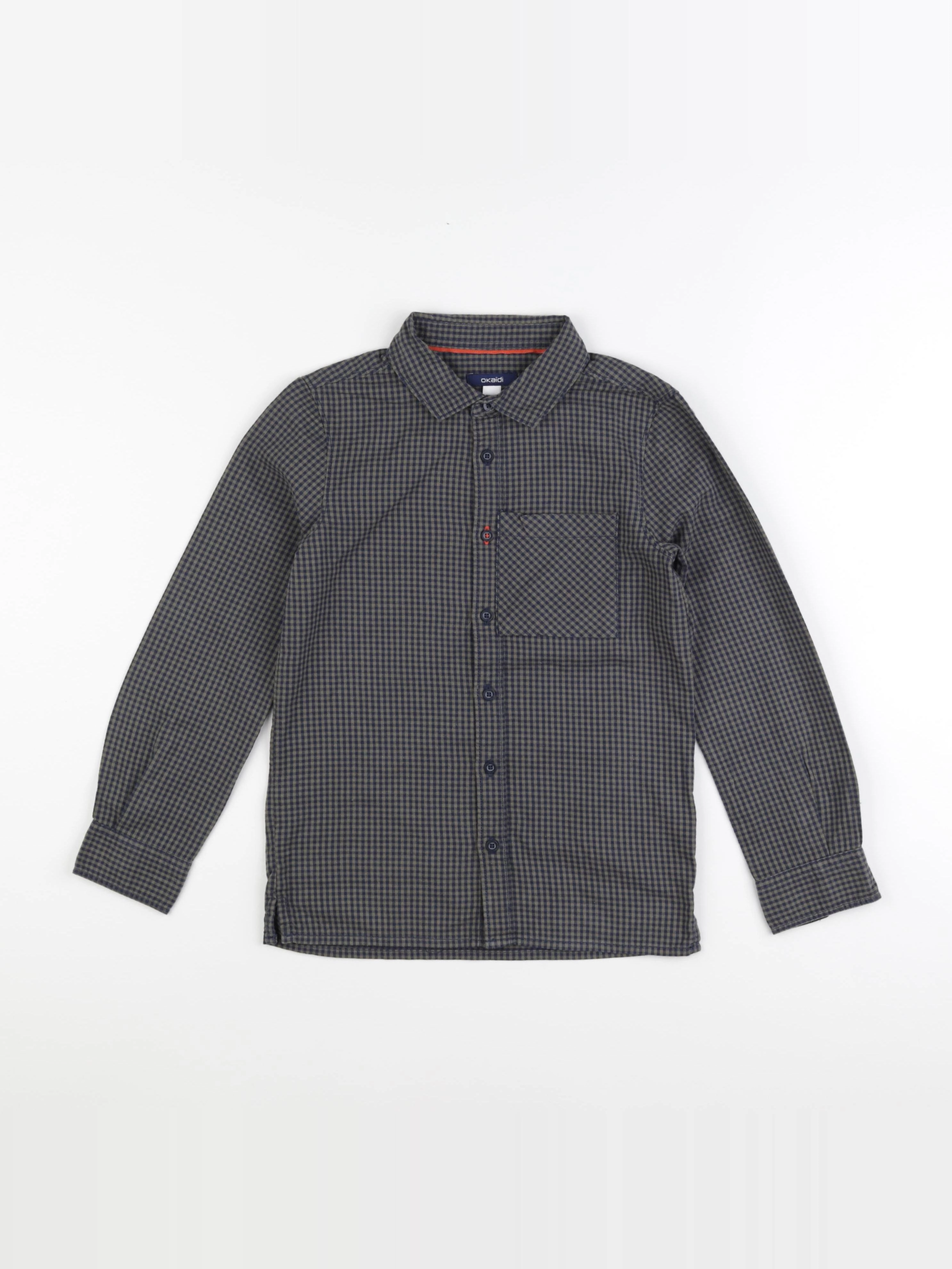 Okaidi - chemise vert - 8 ans