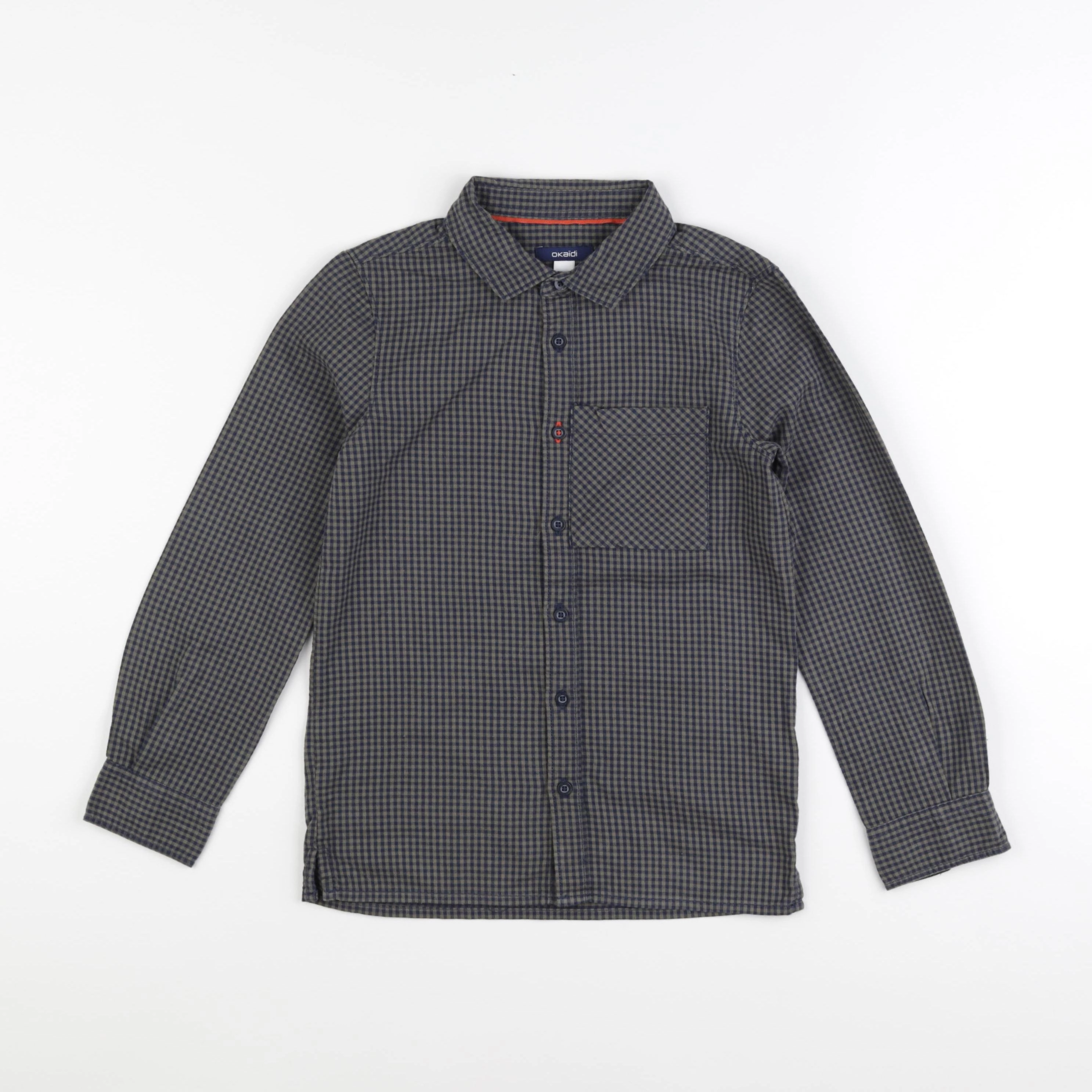 Okaidi - chemise vert - 8 ans