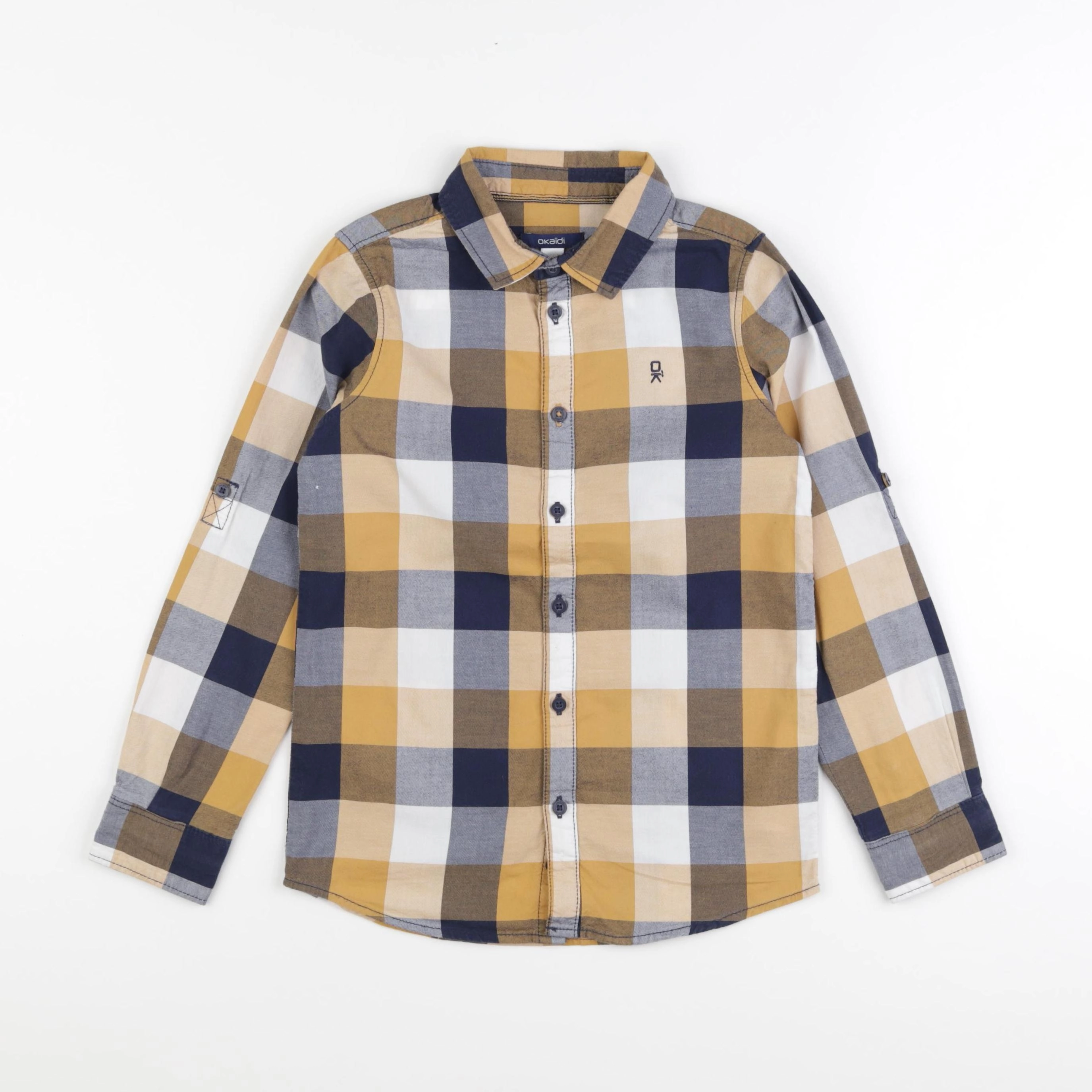 Okaidi - chemise jaune - 8 ans