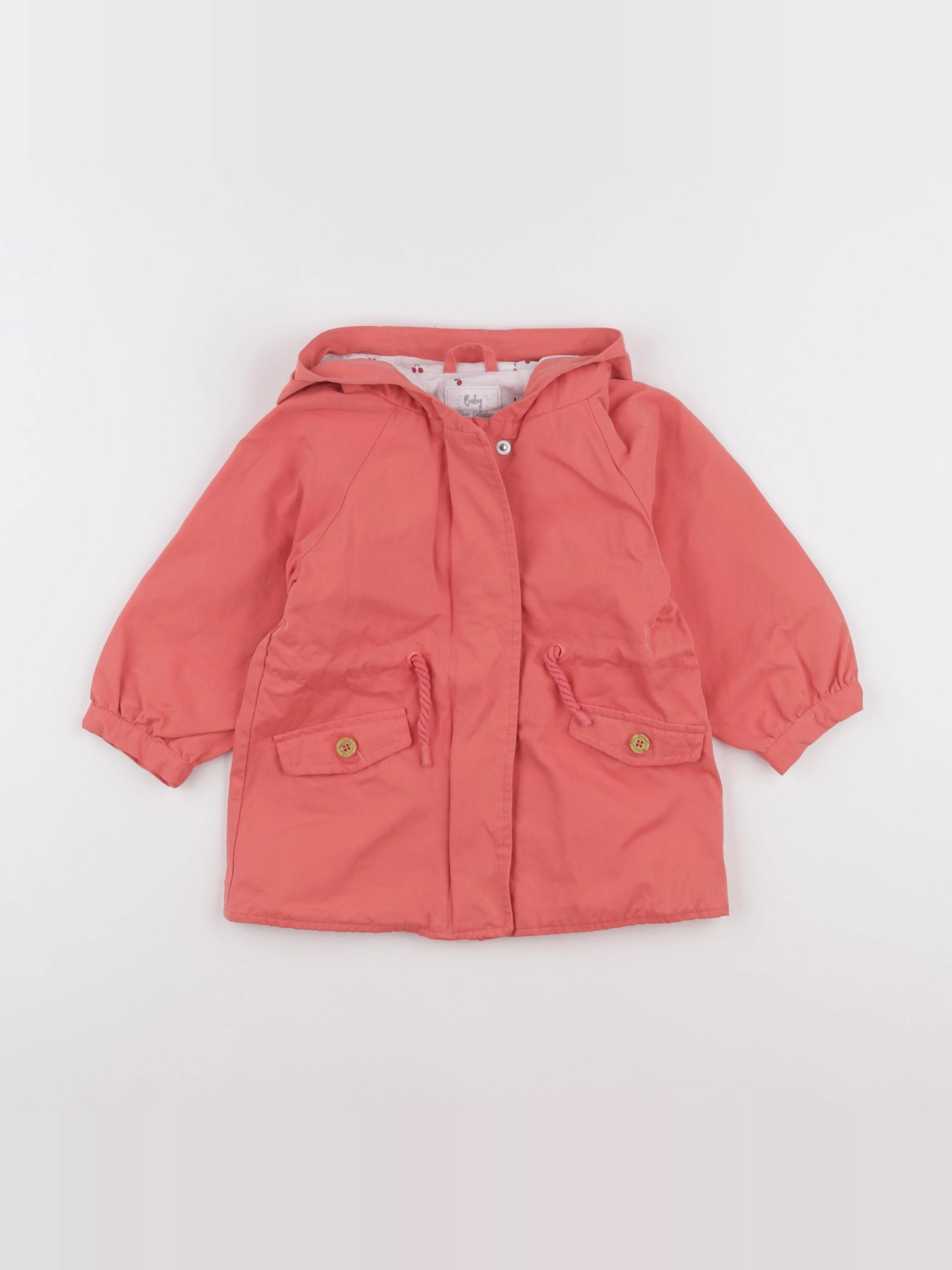 Vertbaudet - imperméable rose - 3 ans