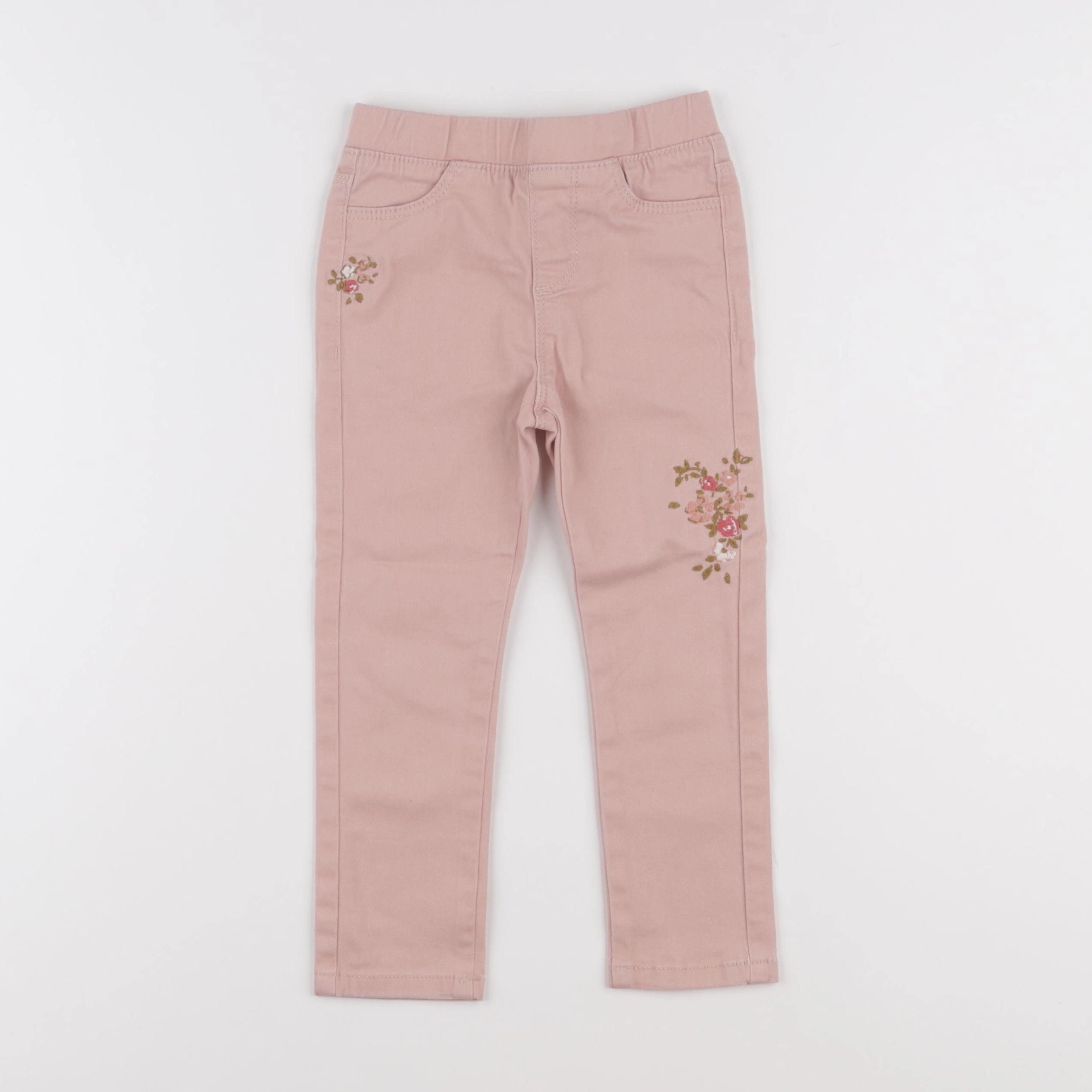 Vertbaudet - jegging rose - 3 ans