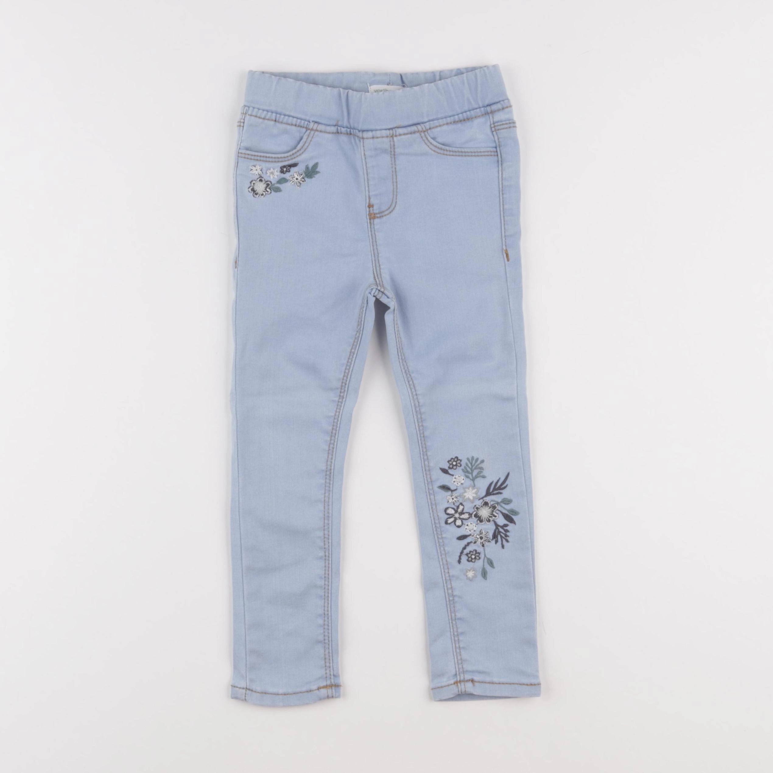 Vertbaudet - jegging bleu - 3 ans