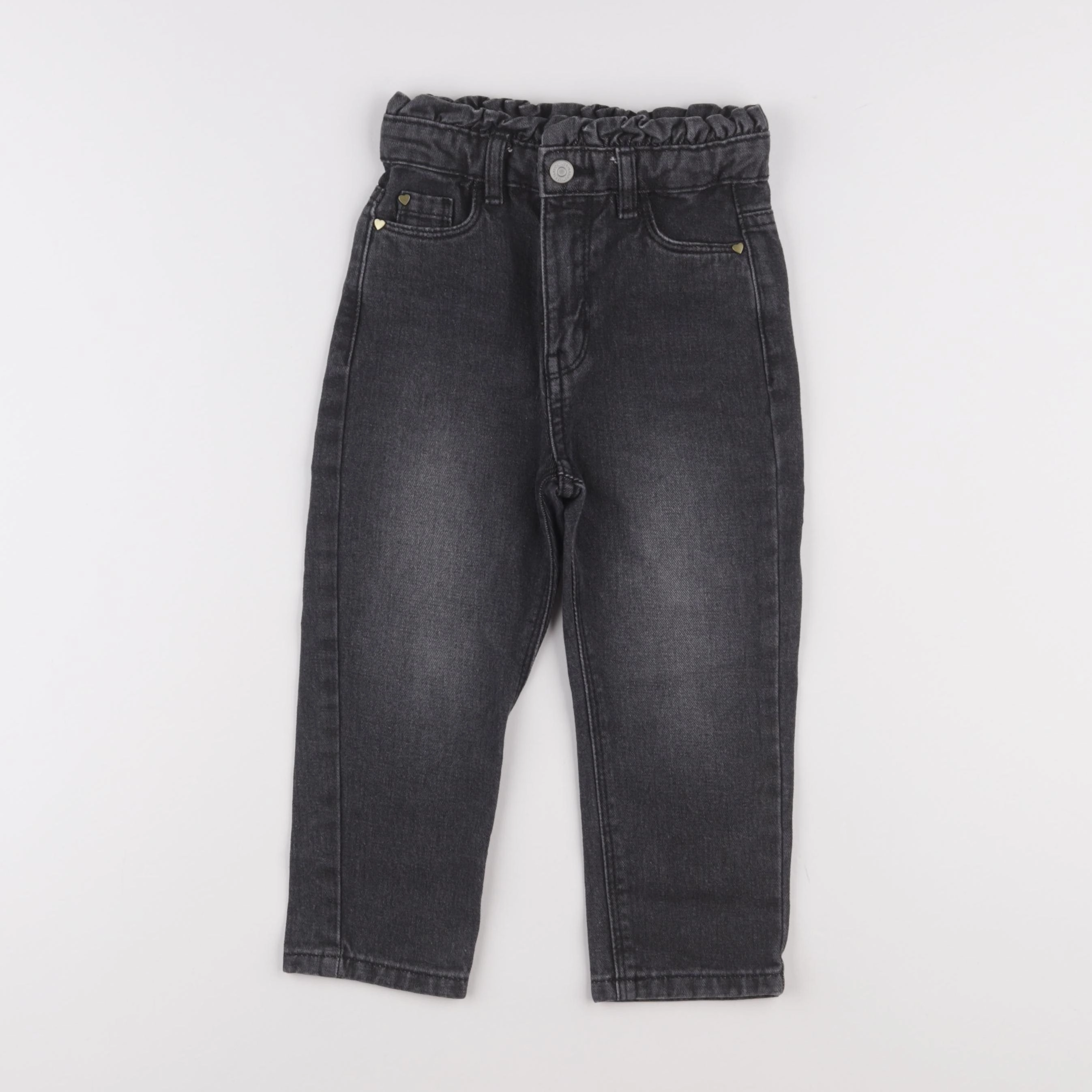 Vertbaudet - jean gris - 4 ans