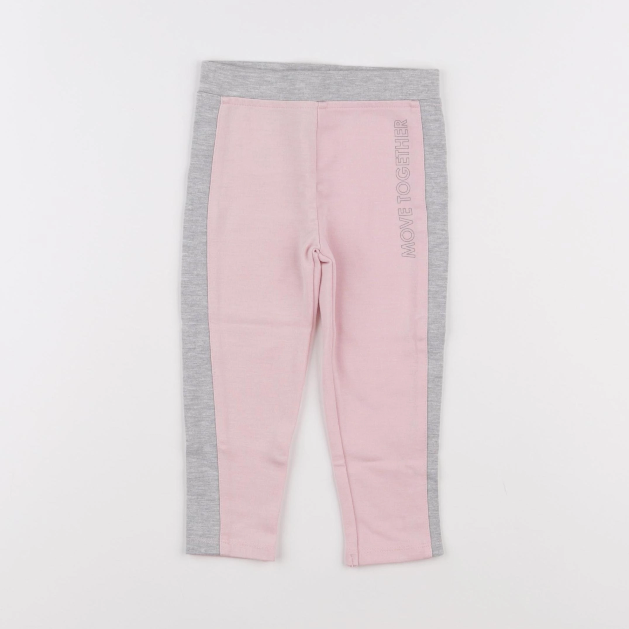 Vertbaudet - legging velours rose - 3 ans