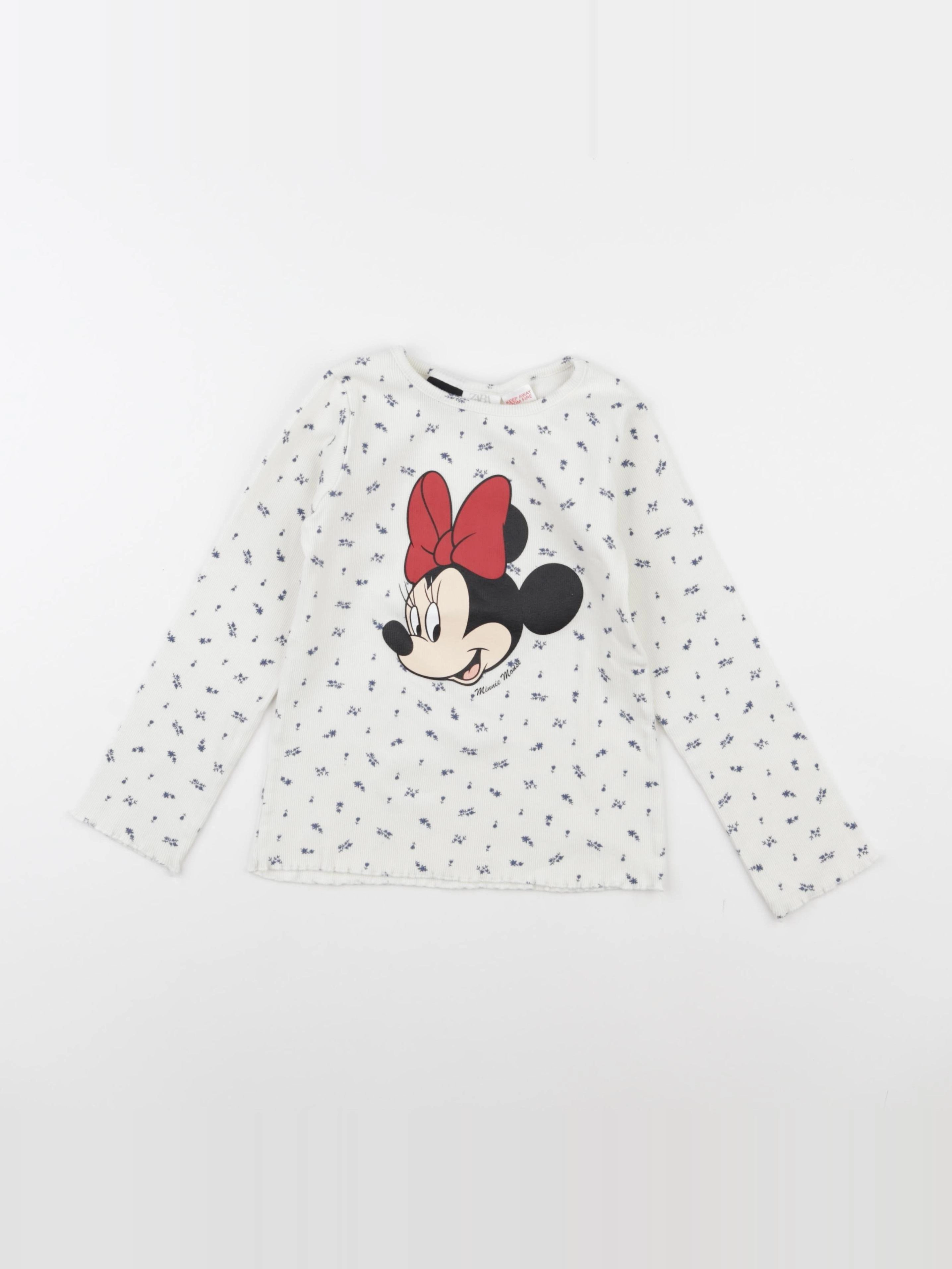 Zara - tee-shirt blanc - 5/6 ans