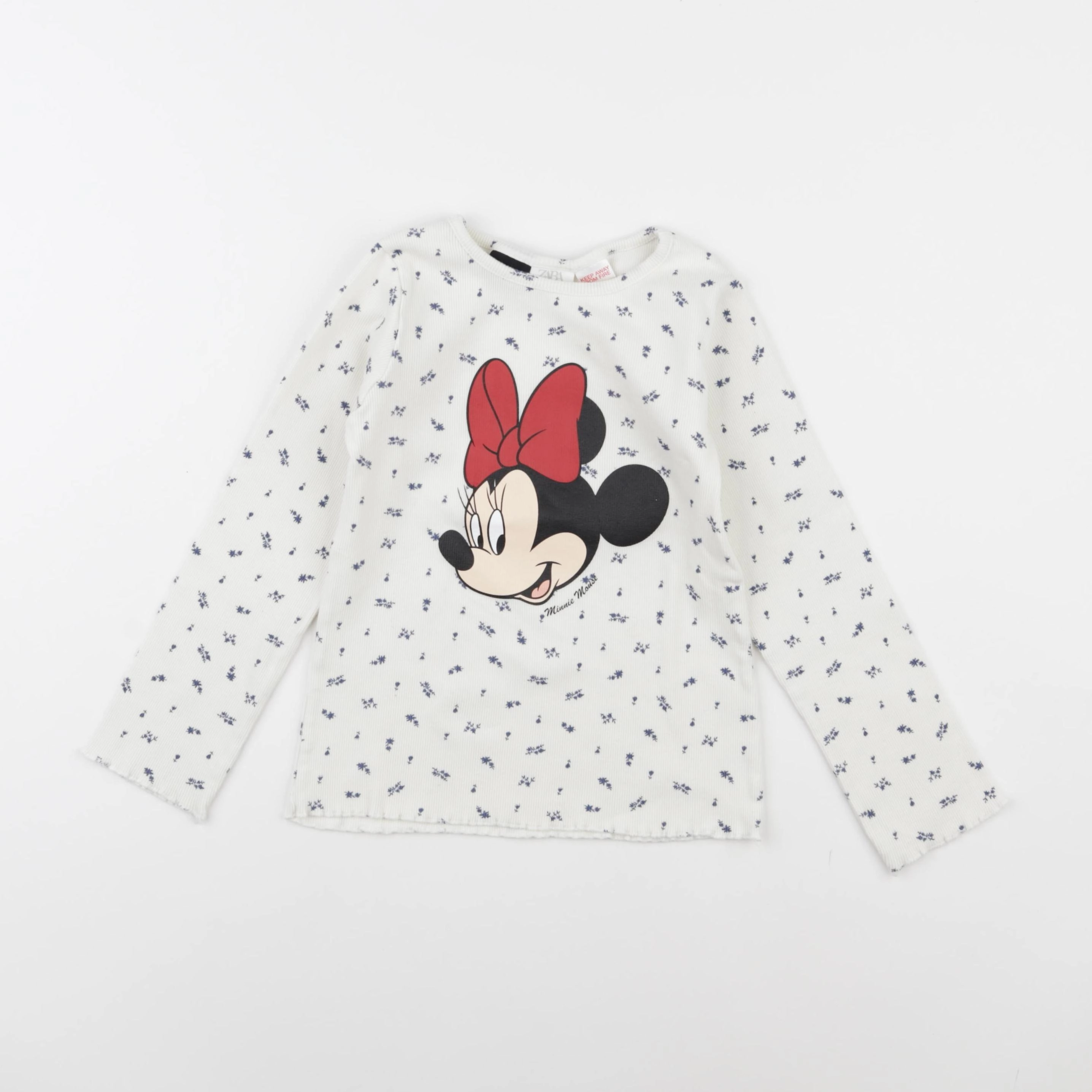 Zara - tee-shirt blanc - 5/6 ans