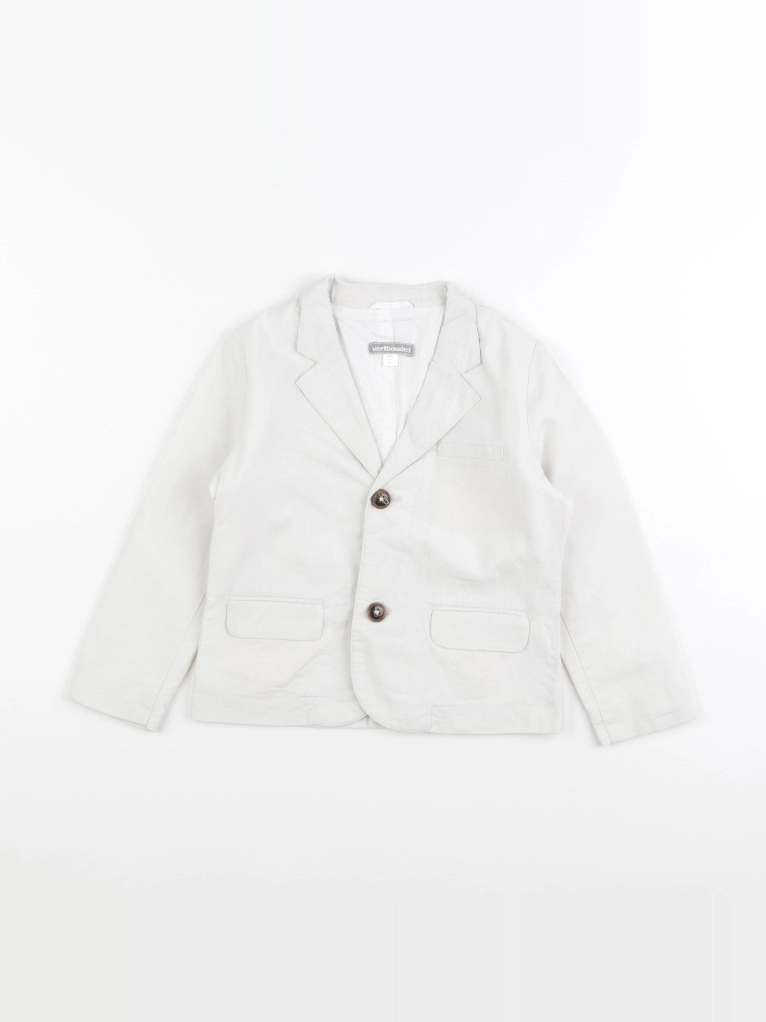 Vertbaudet - veste beige - 3 ans